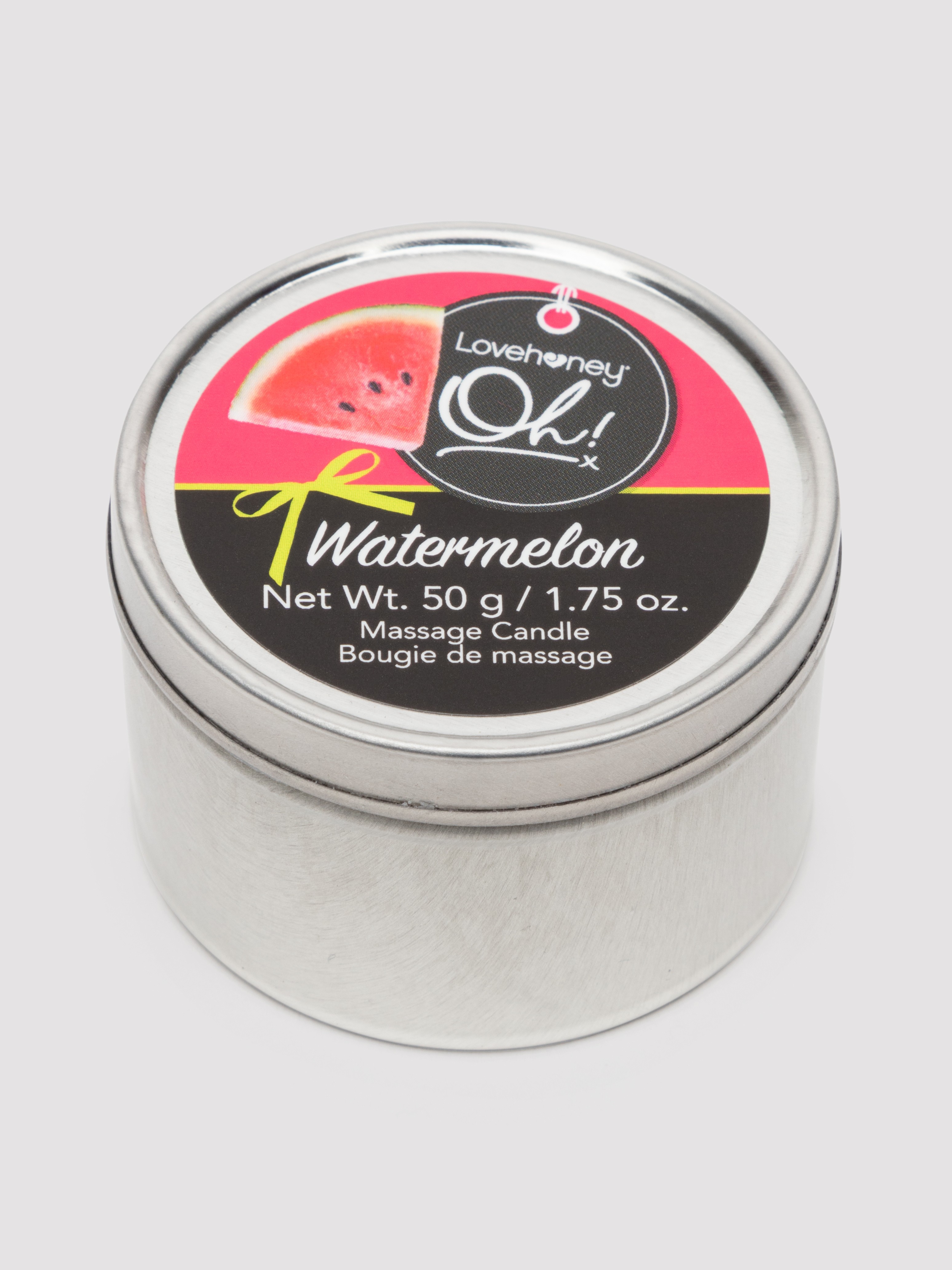 Lovehoney Watermelon Massage Candle 60g, , hi-res