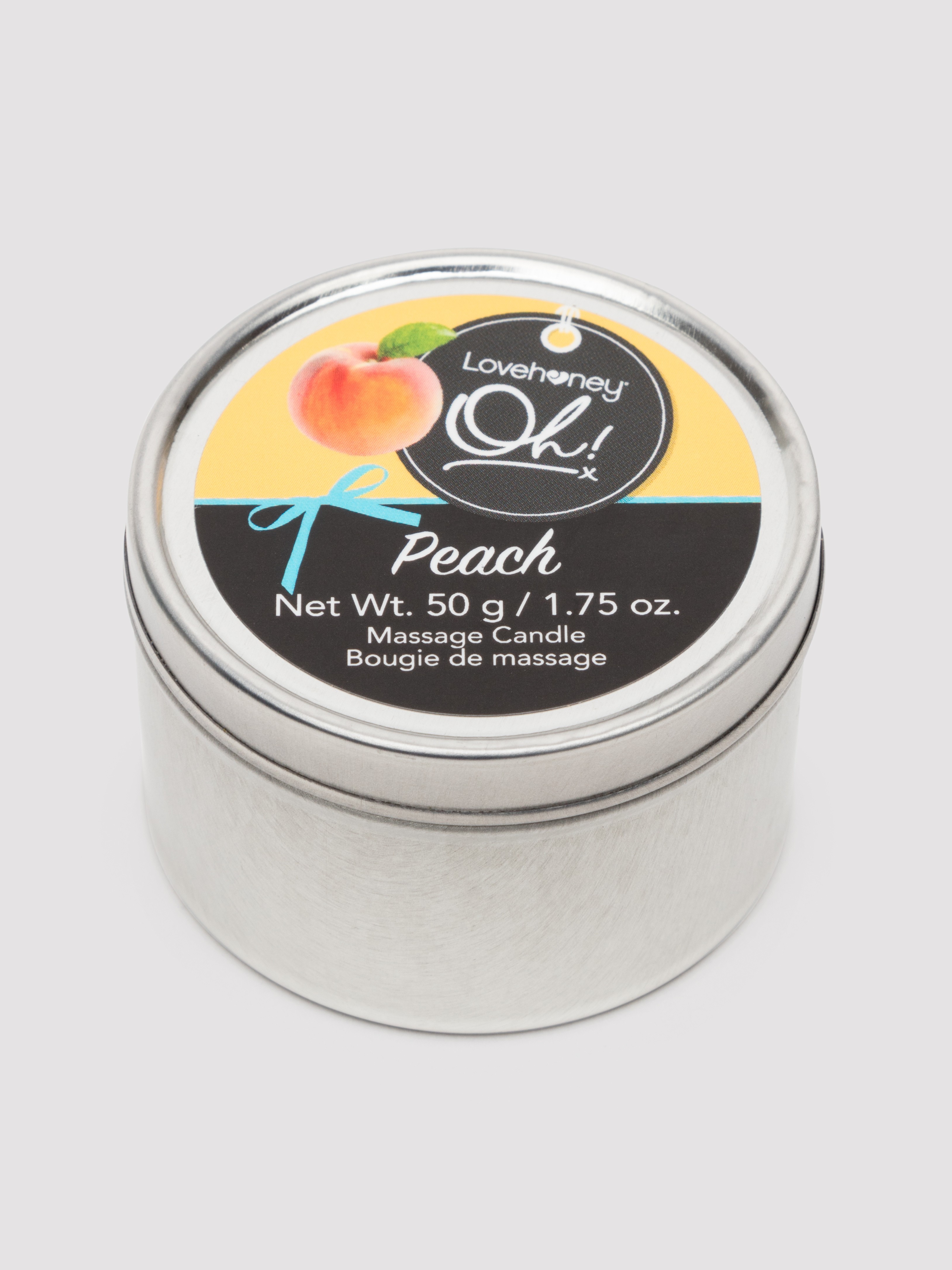 Lovehoney Oh! Peach Massage Candle 60g, , hi-res