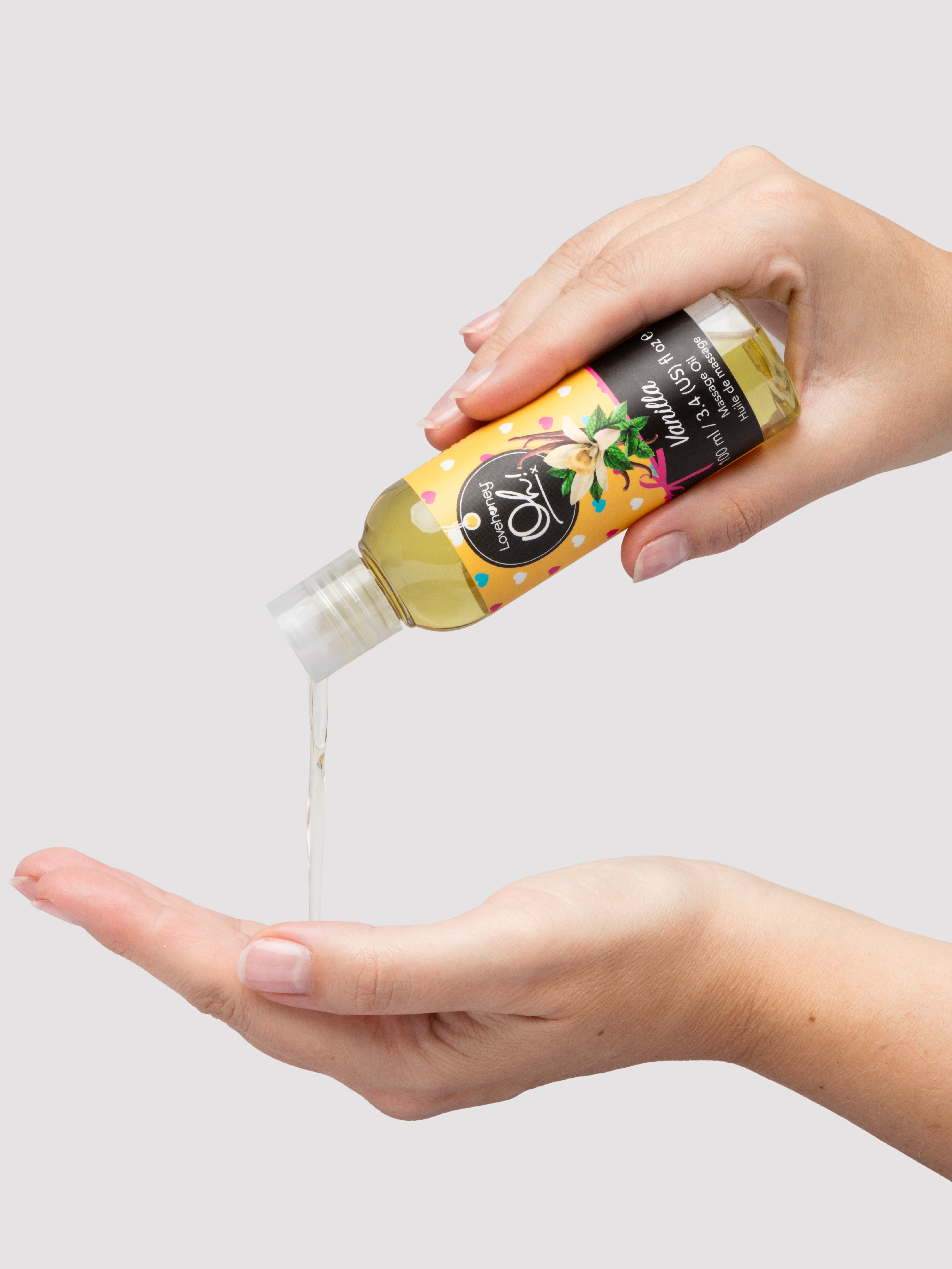 Lovehoney Oh! Vanilla Kissable Massage Oil 100ml, , hi-res