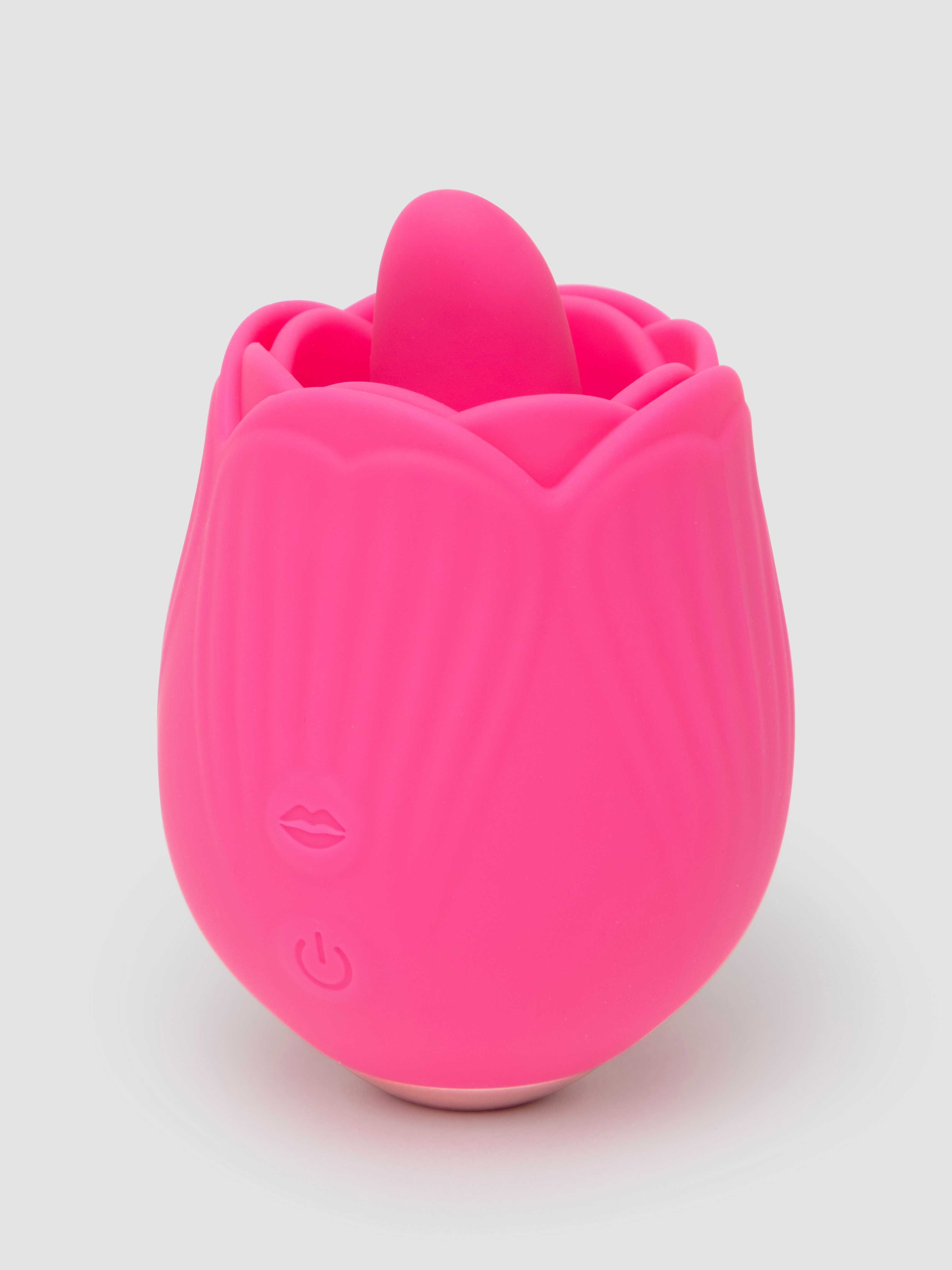 Skins Rose Buddies Rose Flix Licking Clitoral Vibrator, Pink, hi-res