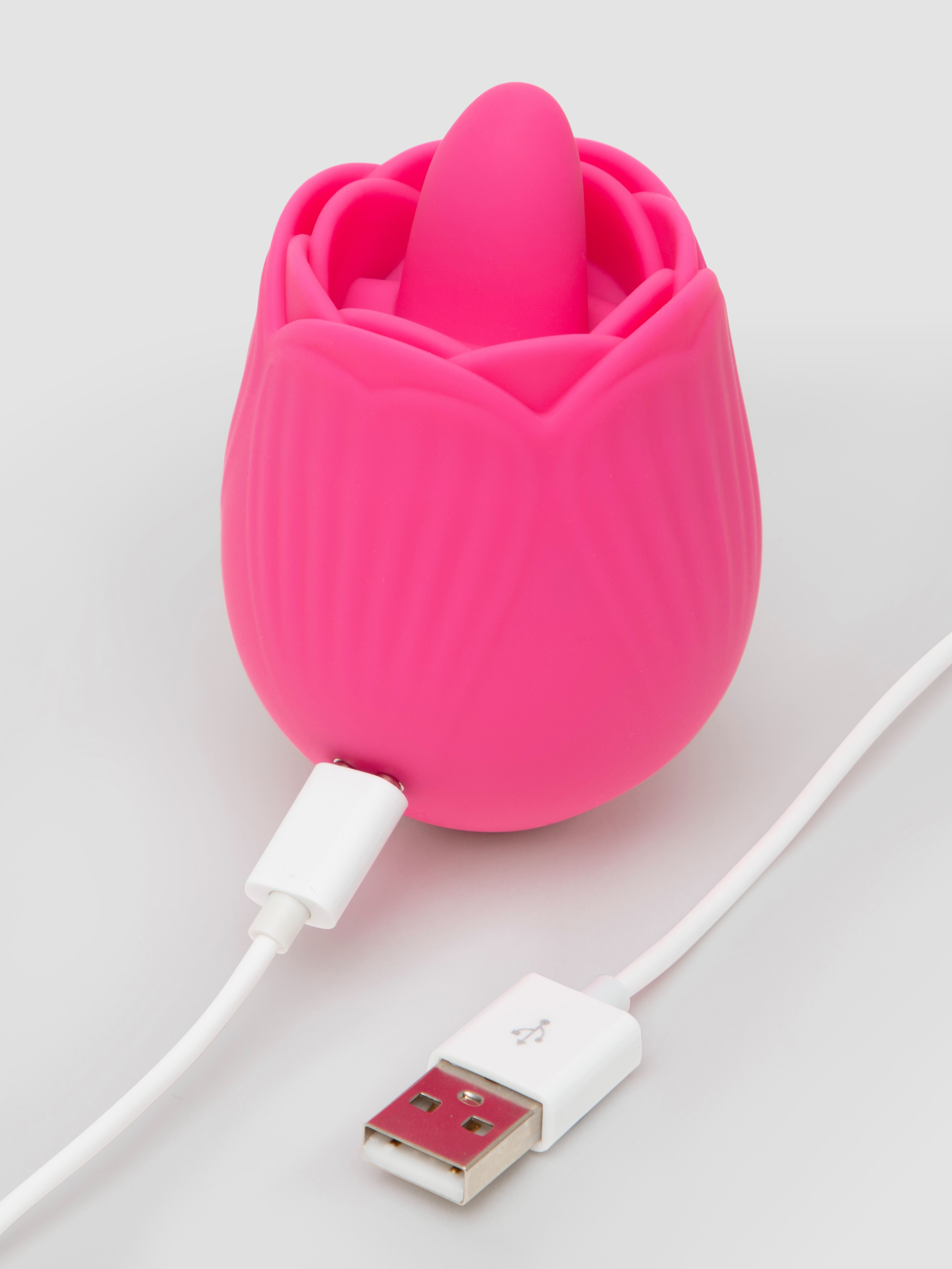 Skins Rose Buddies Rose Flix Licking Clitoral Vibrator, Pink, hi-res