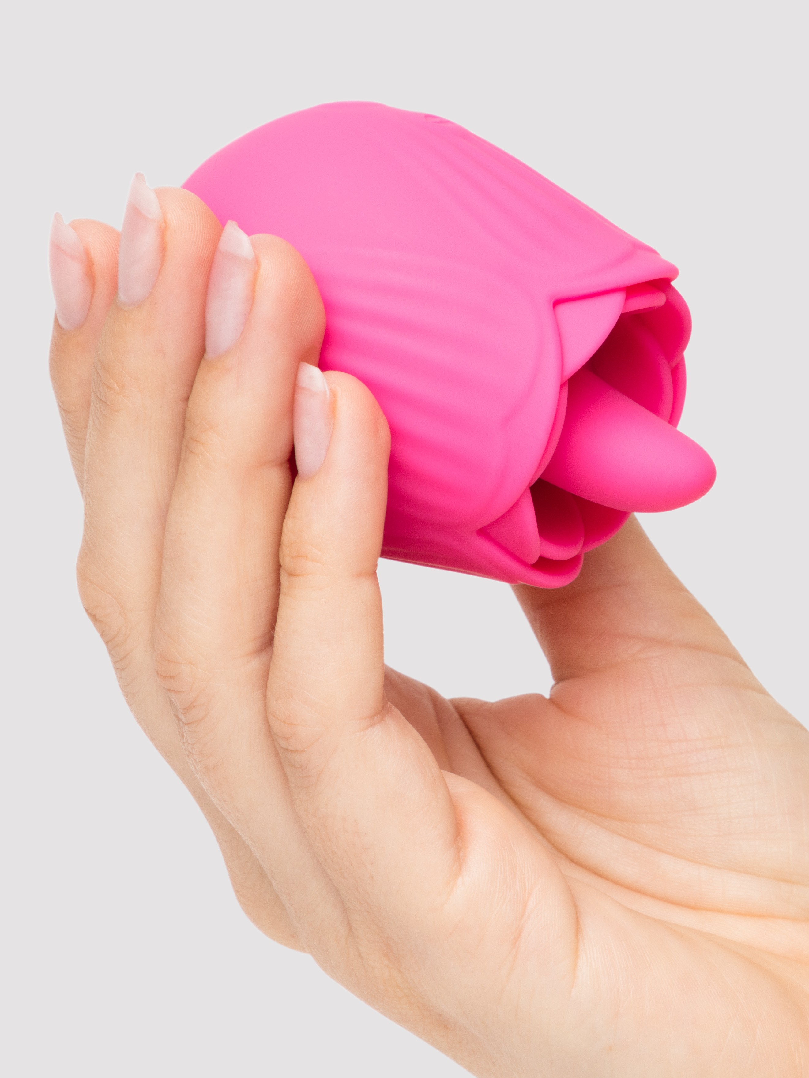 Skins Rose Buddies Rose Flix Licking Clitoral Vibrator, Pink, hi-res