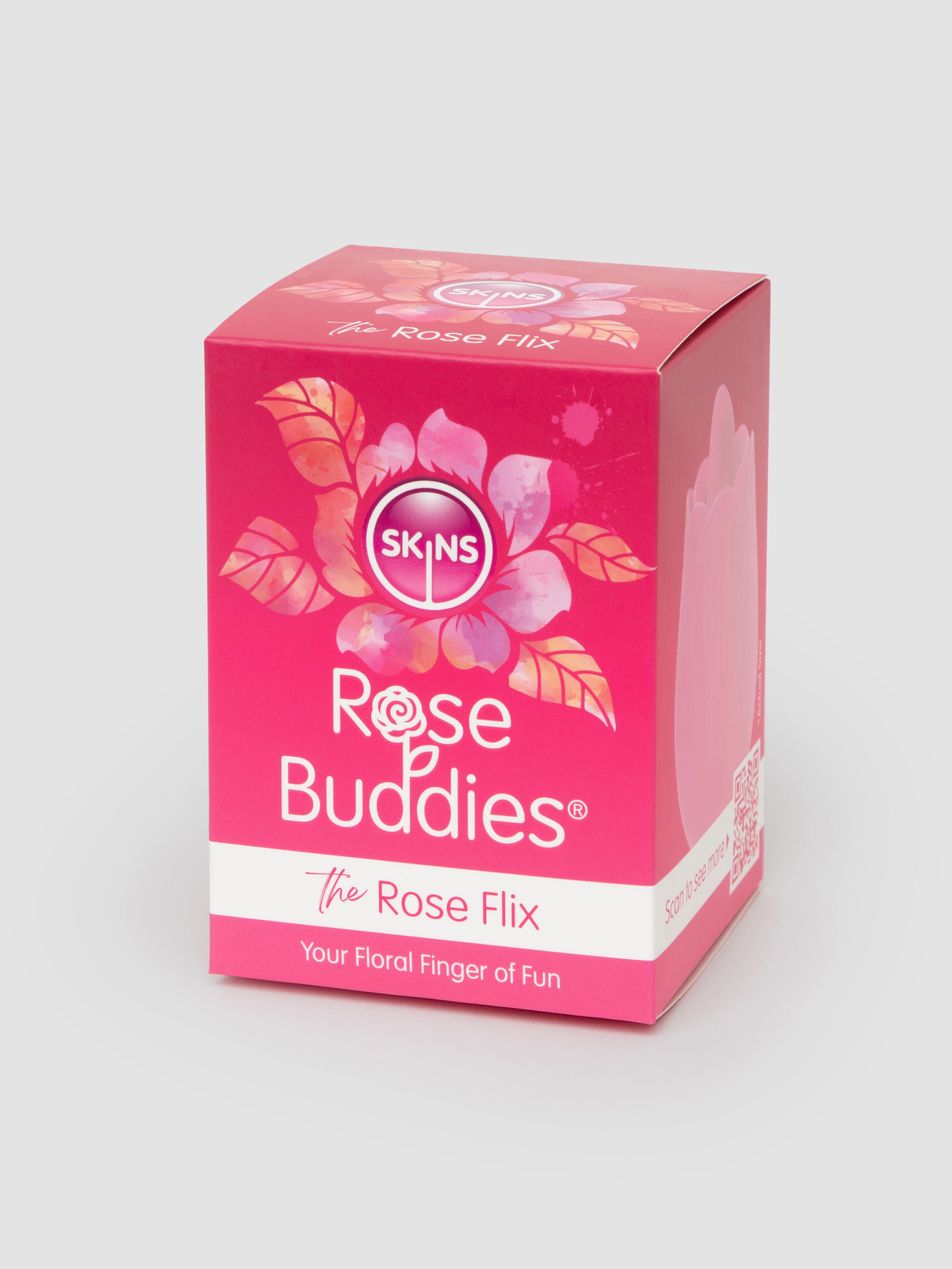 Skins Rose Buddies Rose Flix Licking Clitoral Vibrator, Pink, hi-res