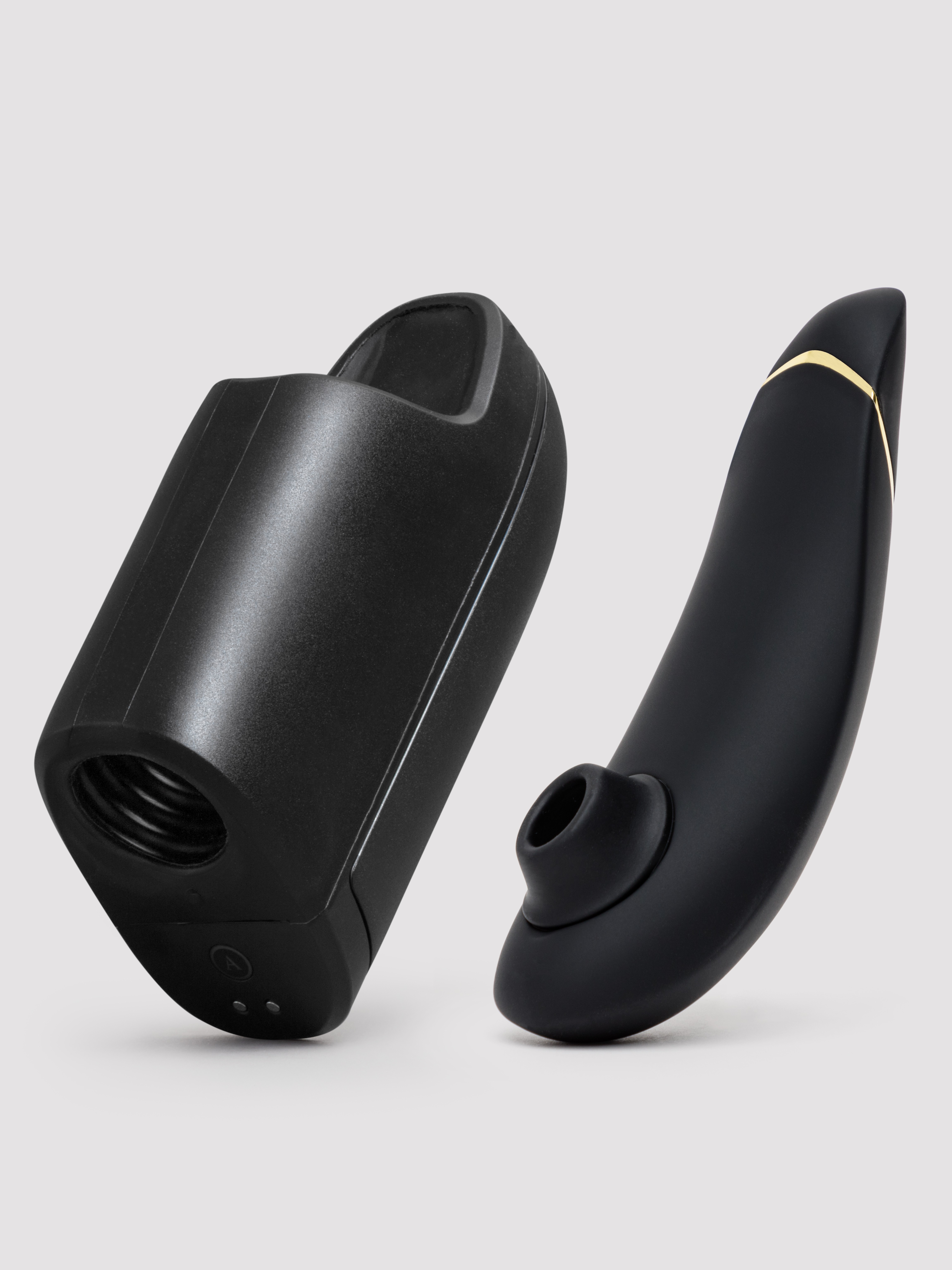 Womanizer X Arcwave Pleasure Pair Premium Couple's Kit, Black, hi-res