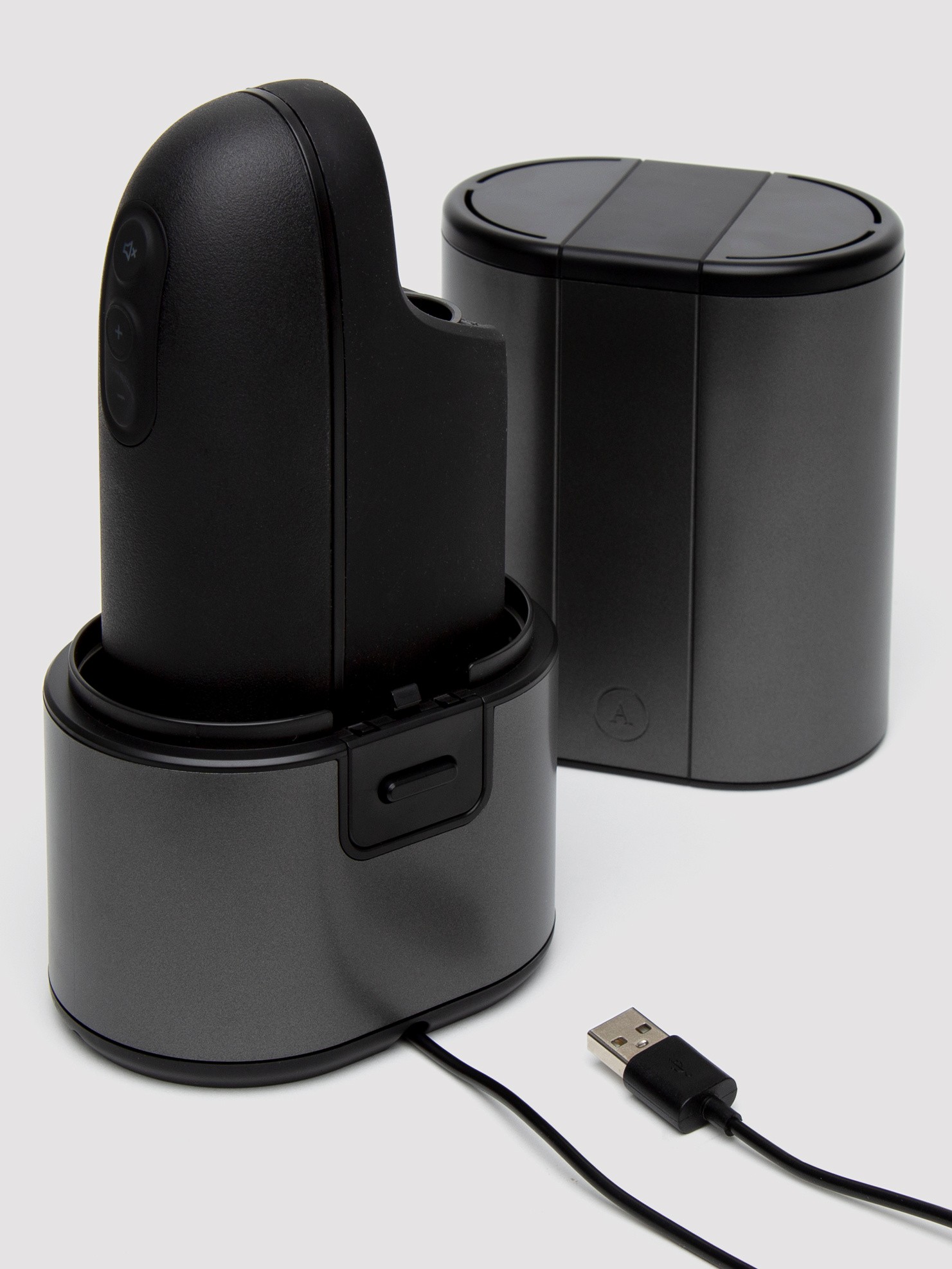 Womanizer X Arcwave Pleasure Pair Premium Couple's Kit, Black, hi-res