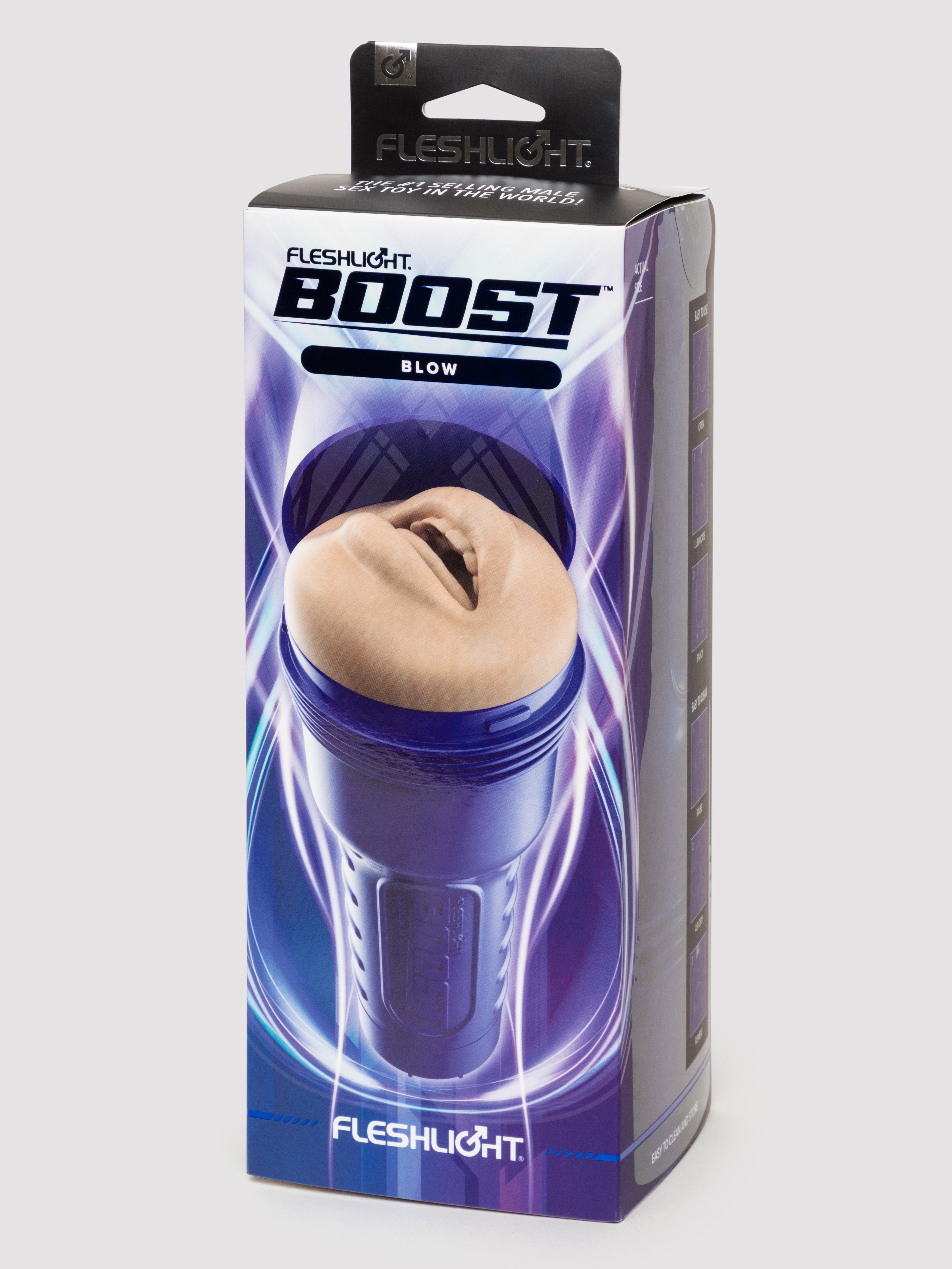 Fleshlight Boost Blow Realistic Blow Job Masturbator, Flesh Tan, hi-res