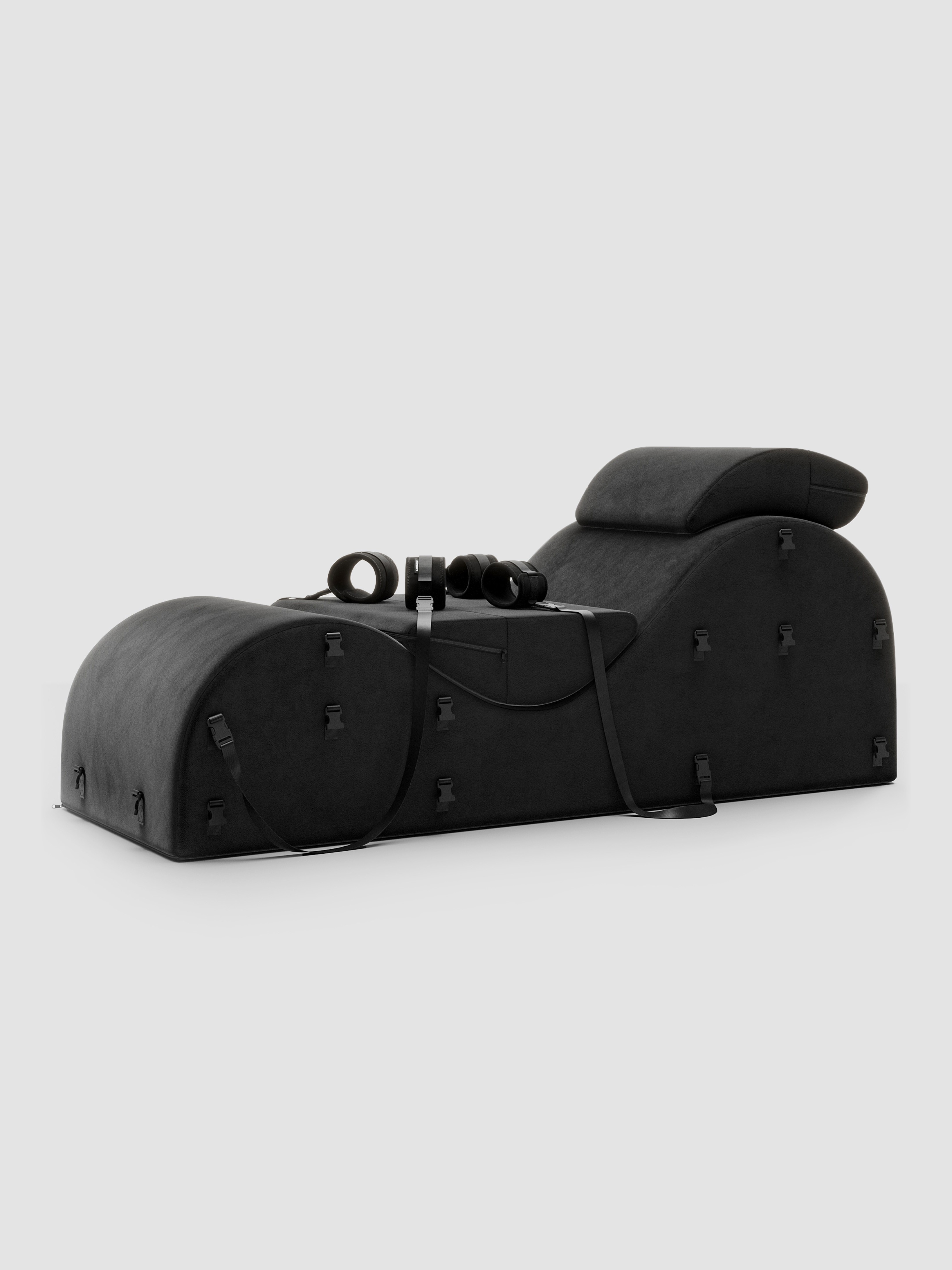 Liberator Black Label Esse Lounger, Black, hi-res
