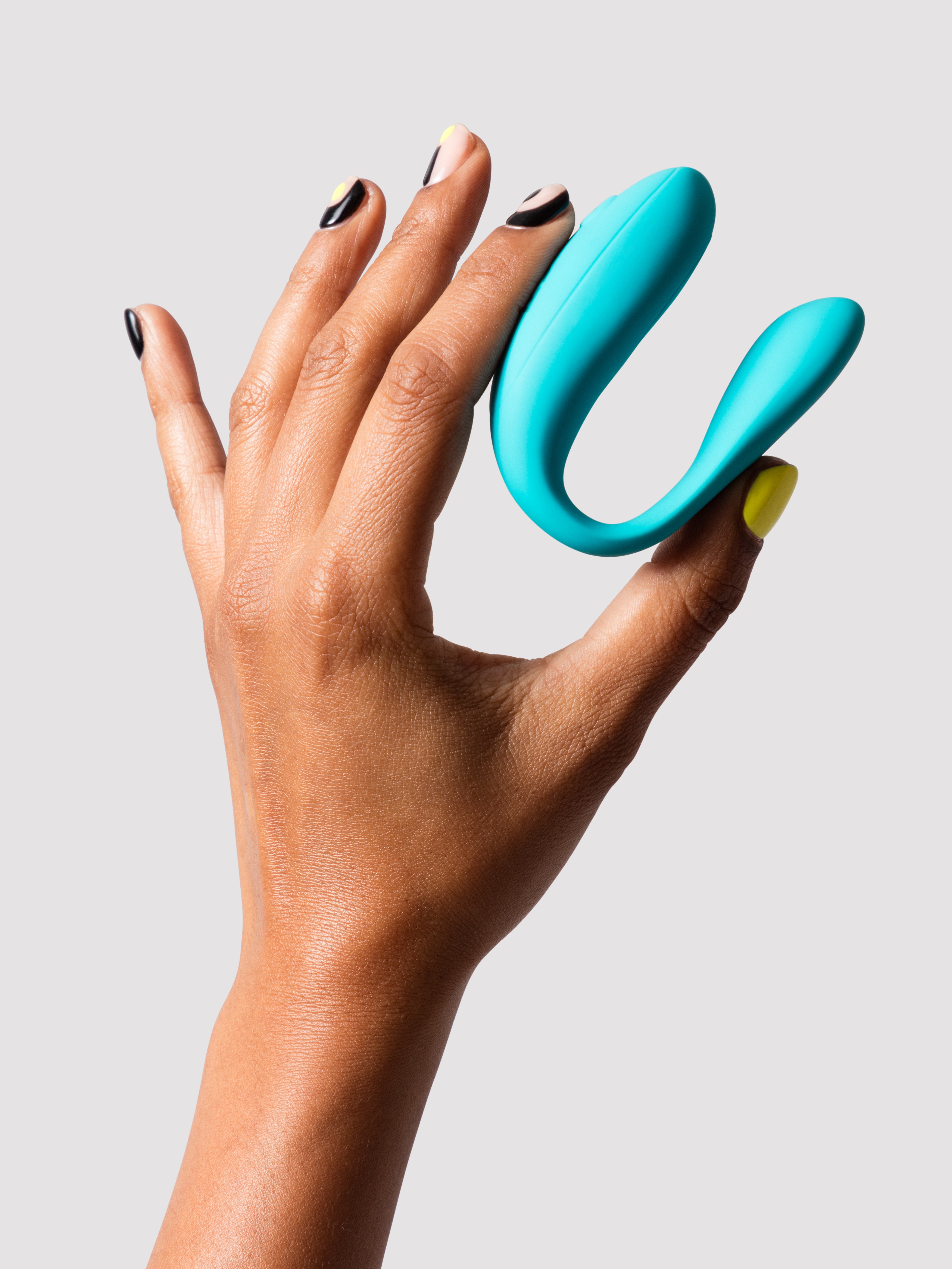 Image of ROMP Join Rechargeable Couple's Vibrator - Blue
