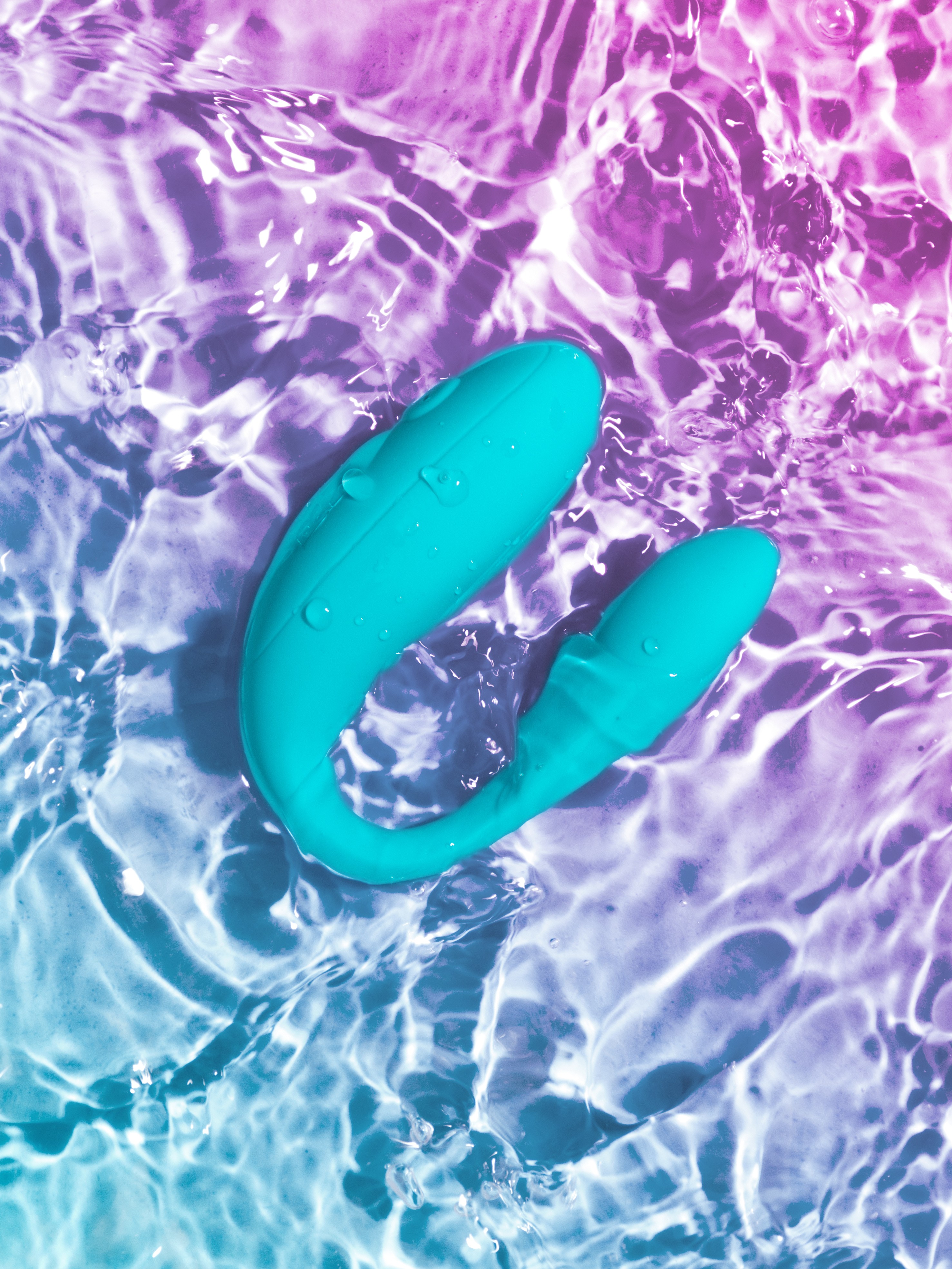 ROMP Join Rechargeable Couple's Vibrator, Blue, hi-res