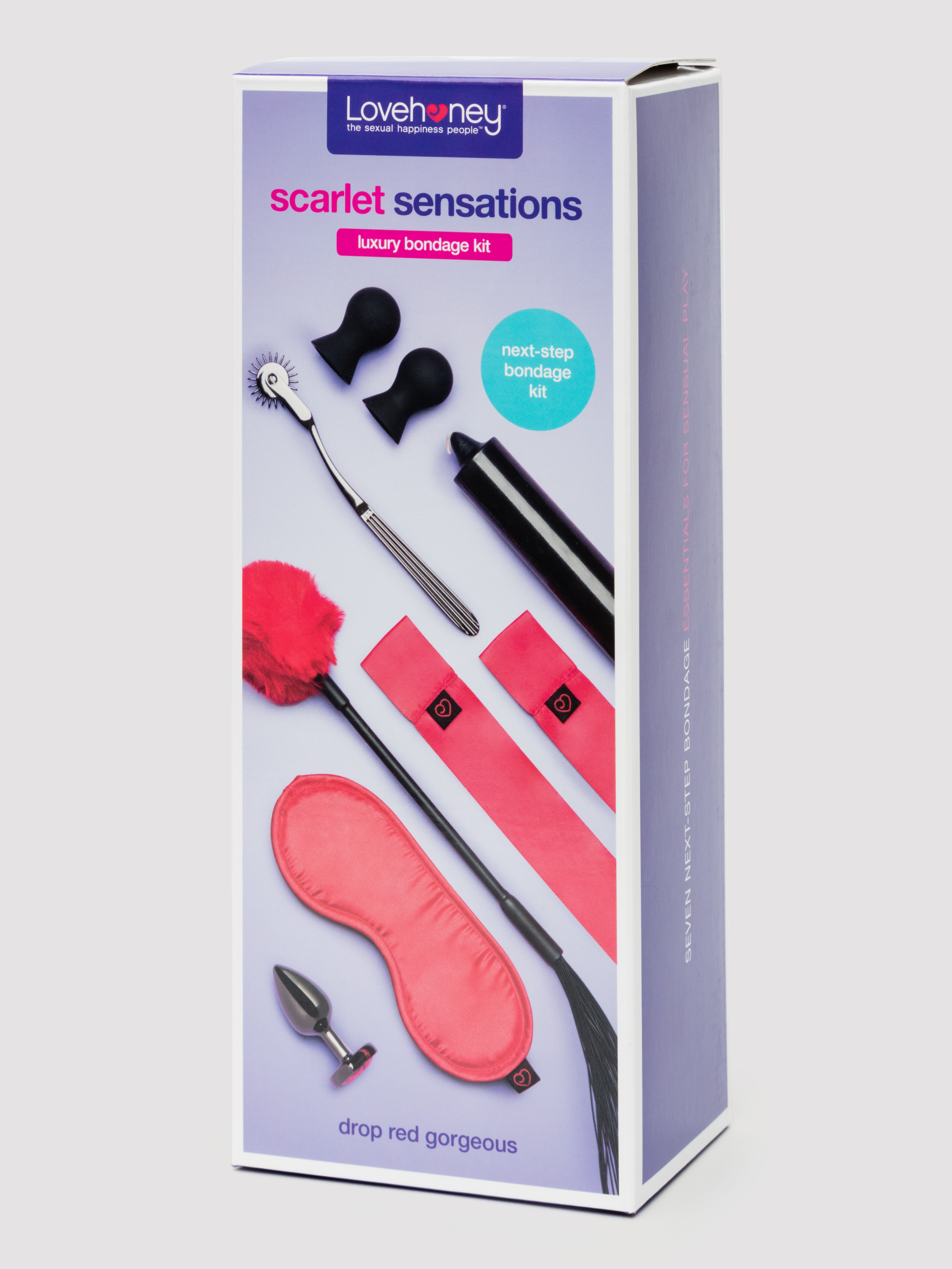 Lovehoney Sensation Play Bondage Kit, Red, hi-res