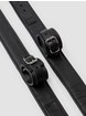 DOMINIX Deluxe Premium Leather Wrist to Thigh Restraint, Black, hi-res