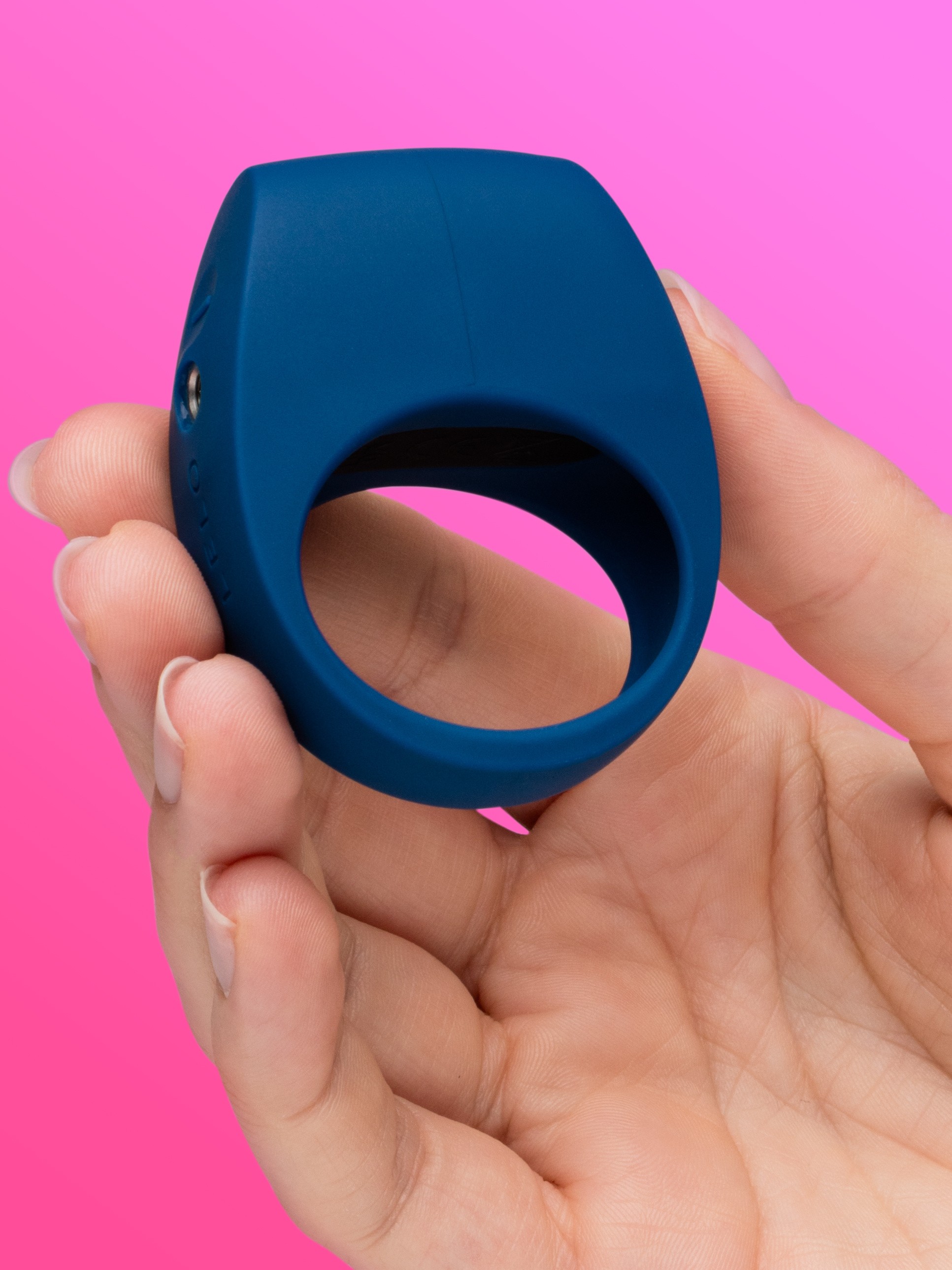 Lelo Tor 3 Luxury Rechargeable App Control Vibrating Cock Ring, Blue, hi-res