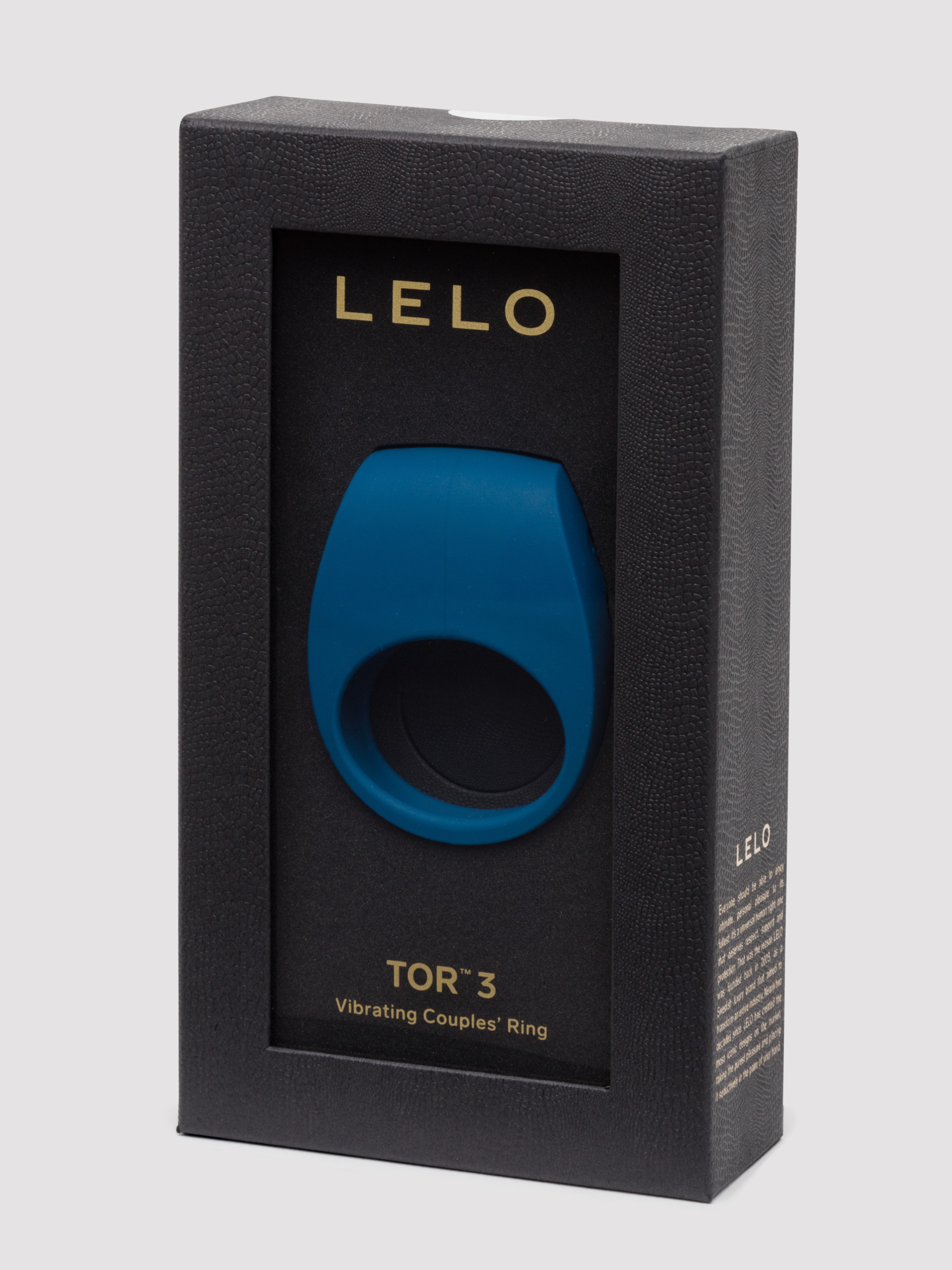 Lelo Tor 3 Luxury Rechargeable App Control Vibrating Cock Ring, Blue, hi-res