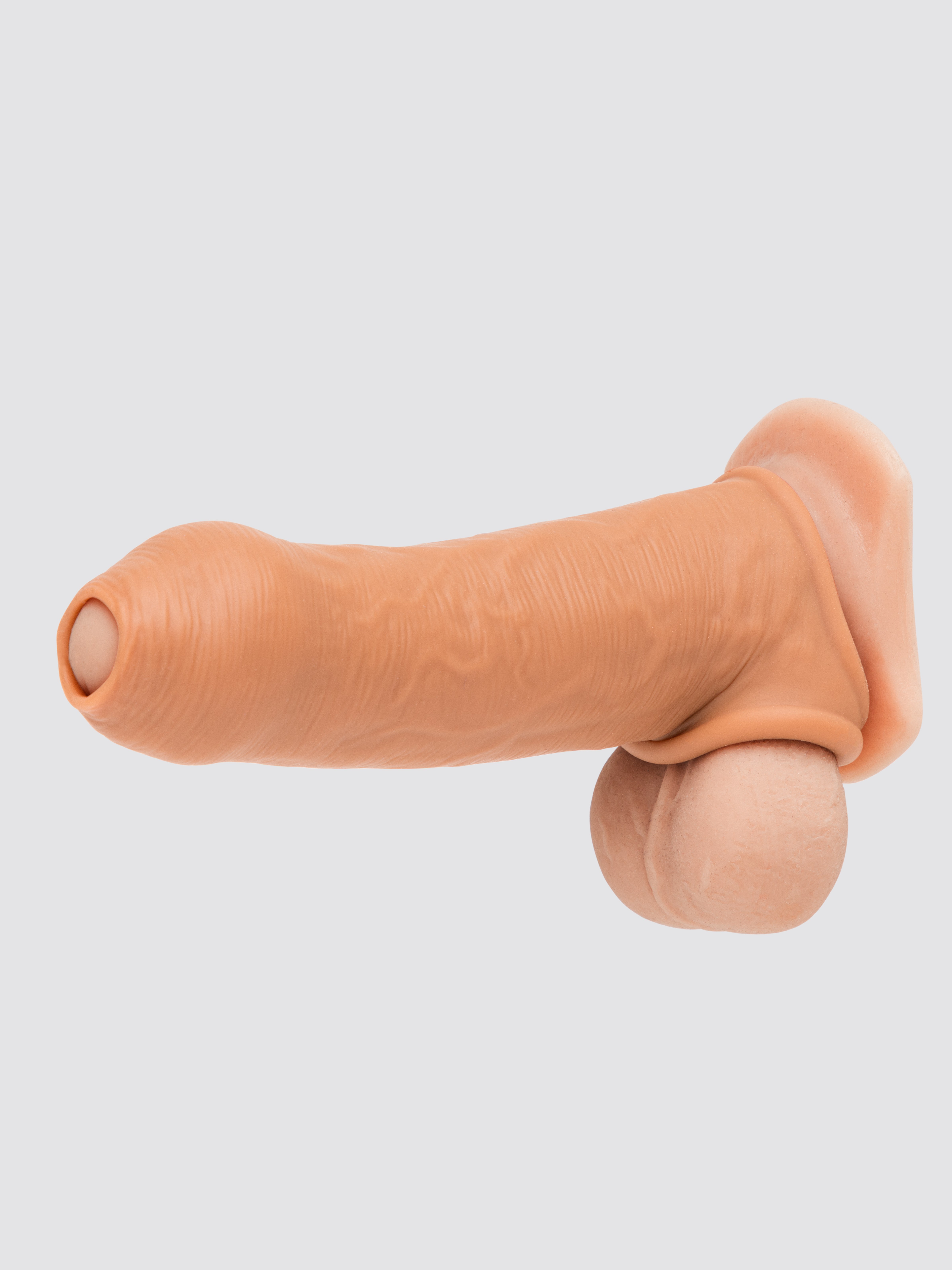 Fantasy X-Tensions Uncut Penis Enhancer with Strap, Flesh Tan, hi-res