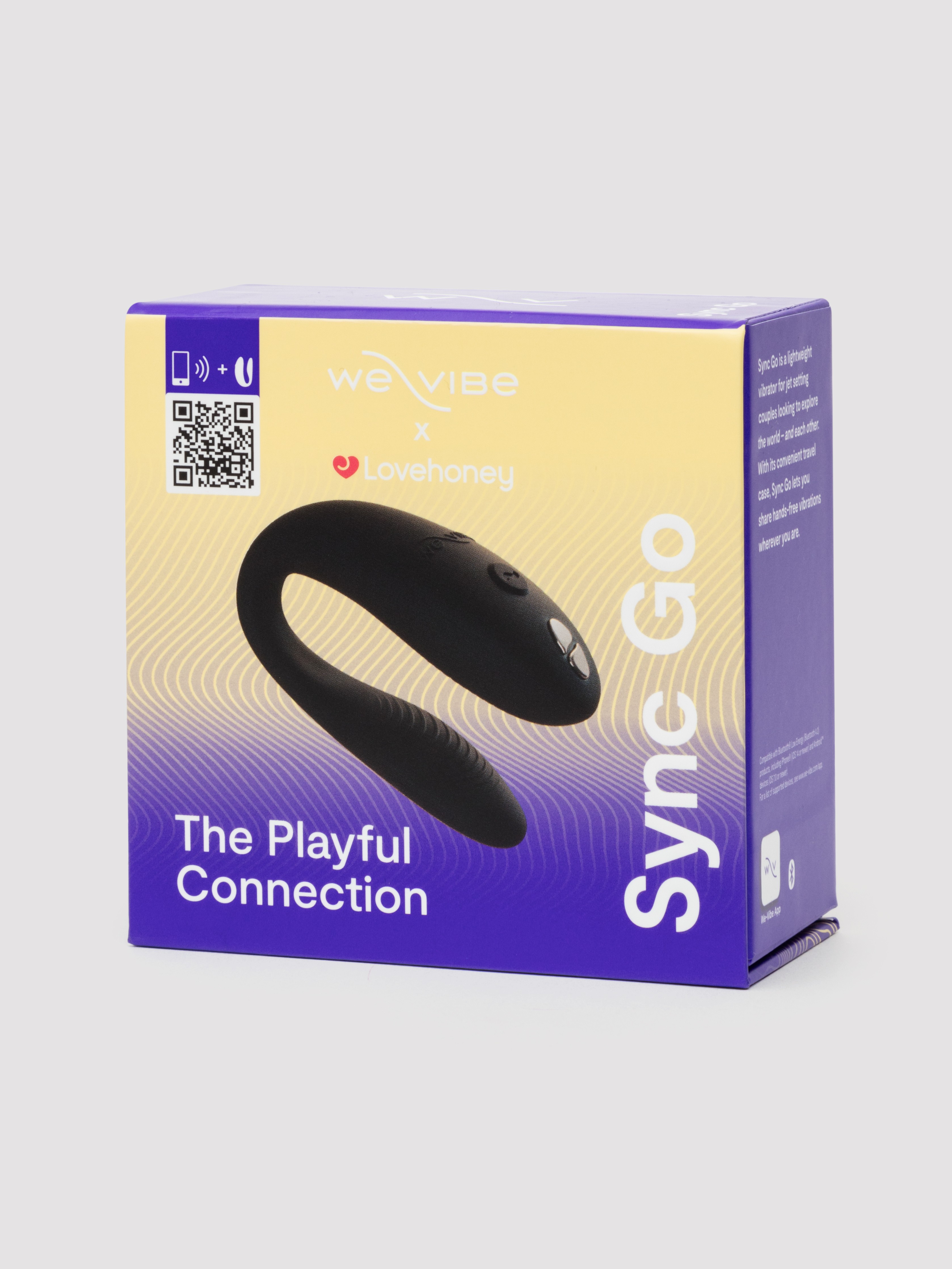 We-Vibe X Lovehoney Sync Go, Black, hi-res