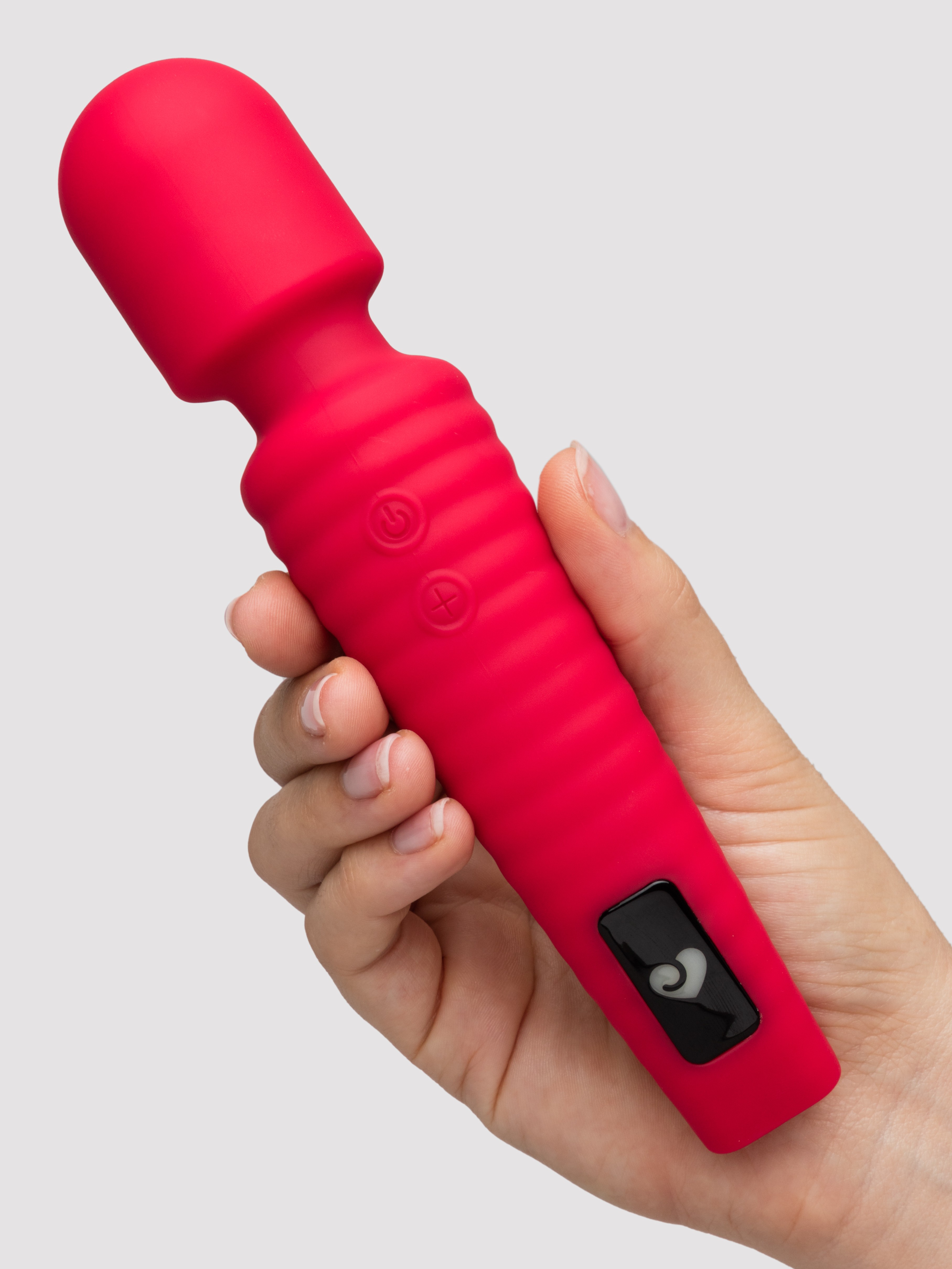 Lovehoney Dream Wand Rechargeable Mini Massage Wand Vibrator, Red, hi-res