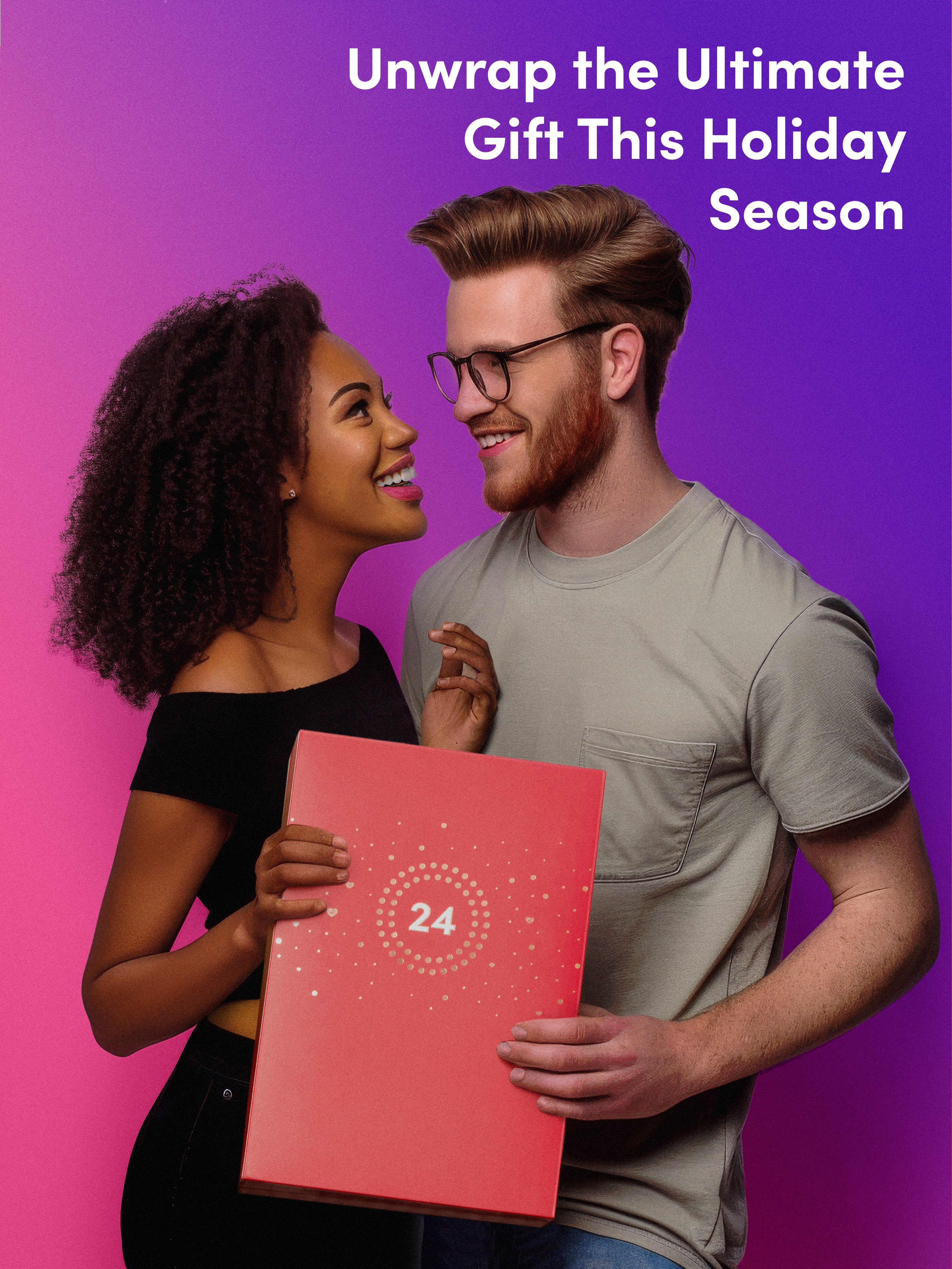 Lovehoney X Womanizer Couple's Sex Toy Gift Set, Red, hi-res