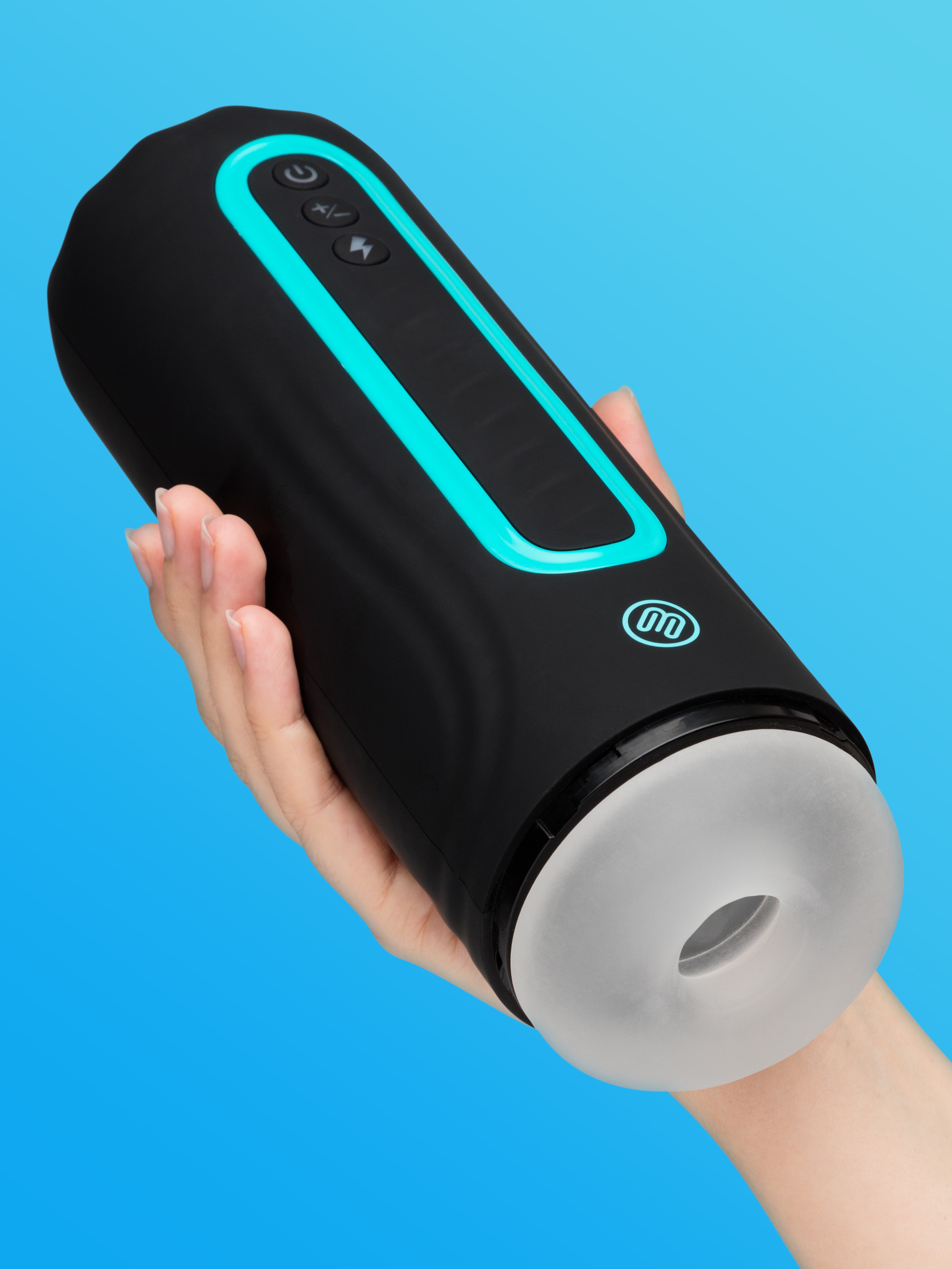 Blowmotion Thrusting Male Masturbator, Black, hi-res