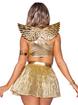 Leg Avenue Golden Angel Costume, Gold, hi-res