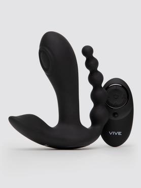 Vive KATA Rechargeable Pulsing Remote Control Triple Stimulation Vibrator