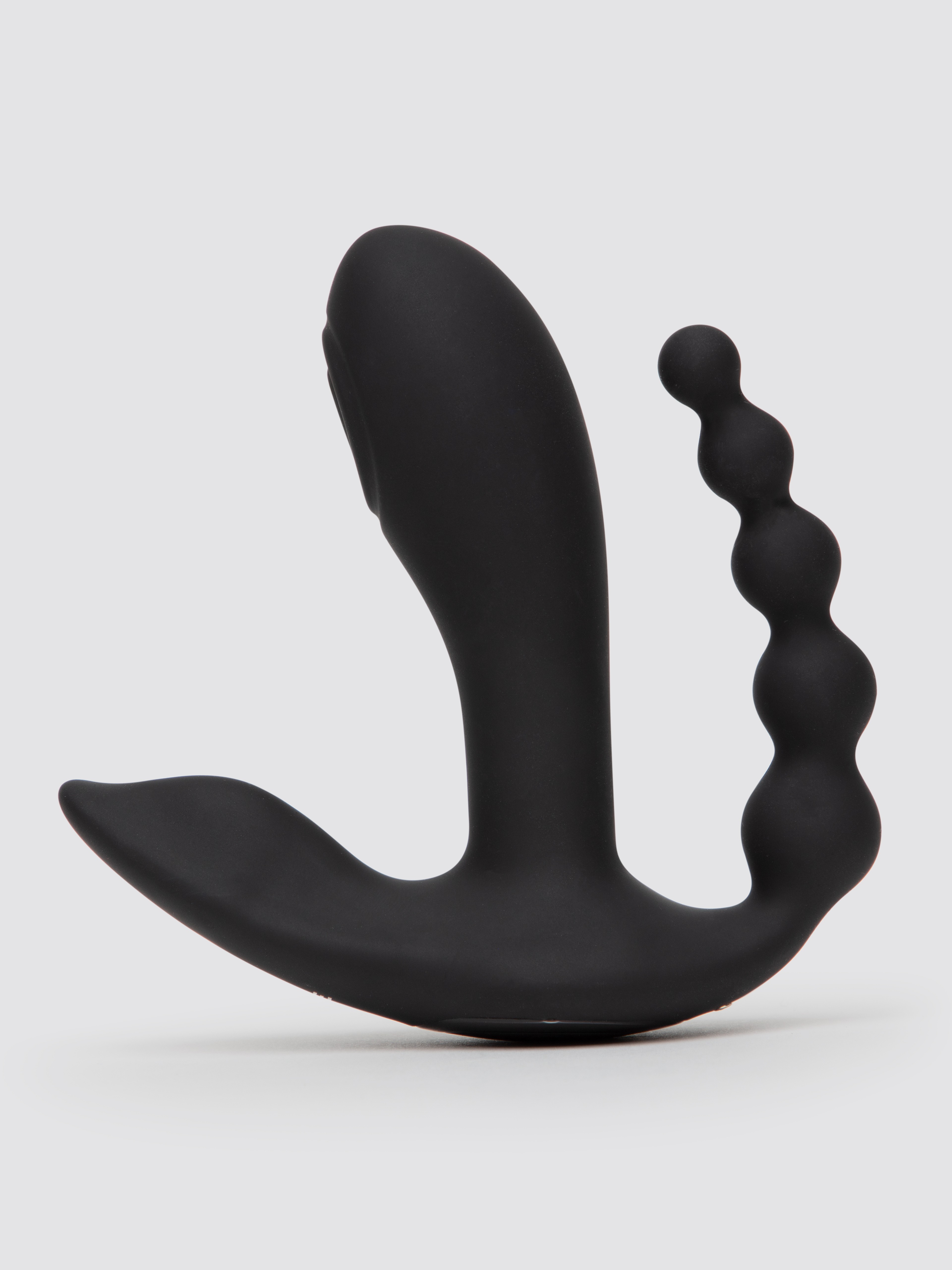 Vive KATA Rechargeable Pulsing Remote Control Triple Stimulation Vibrator, Black, hi-res