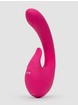 Vive MIKI Rechargeable Pulsing and Flickering Silicone Rabbit Vibrator, Pink, hi-res