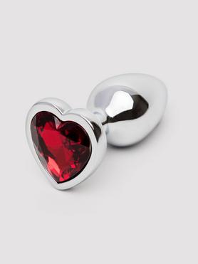 Lovehoney Secret Shine Jeweled Heart Butt Plug 2.5 Inch