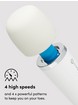 Magic Wand Rechargeable Extra Powerful Cordless Vibrator, White, hi-res