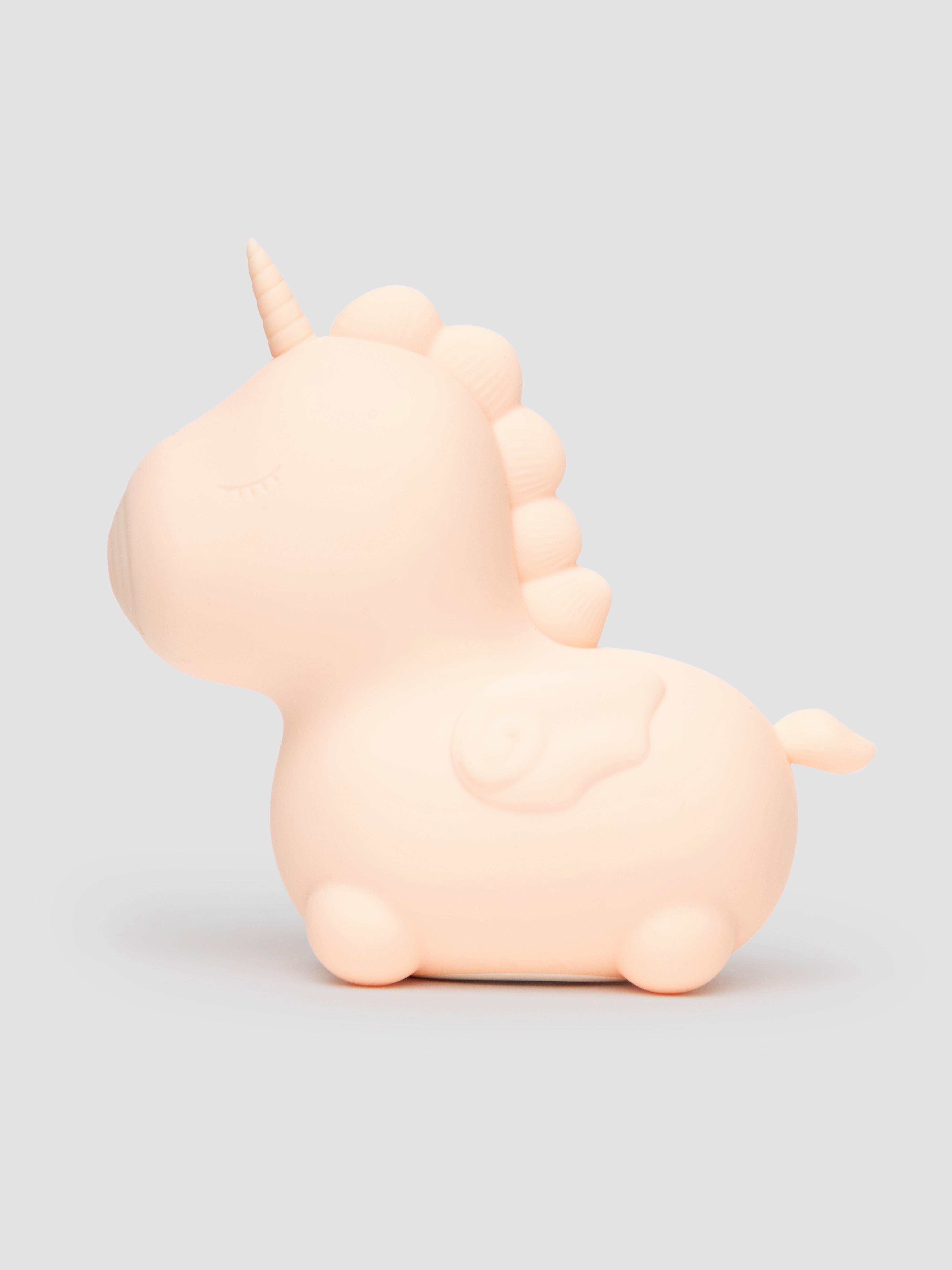 Unihorn Heart Throb Pulsing Clitoral Mini Vibrator, Pink, hi-res