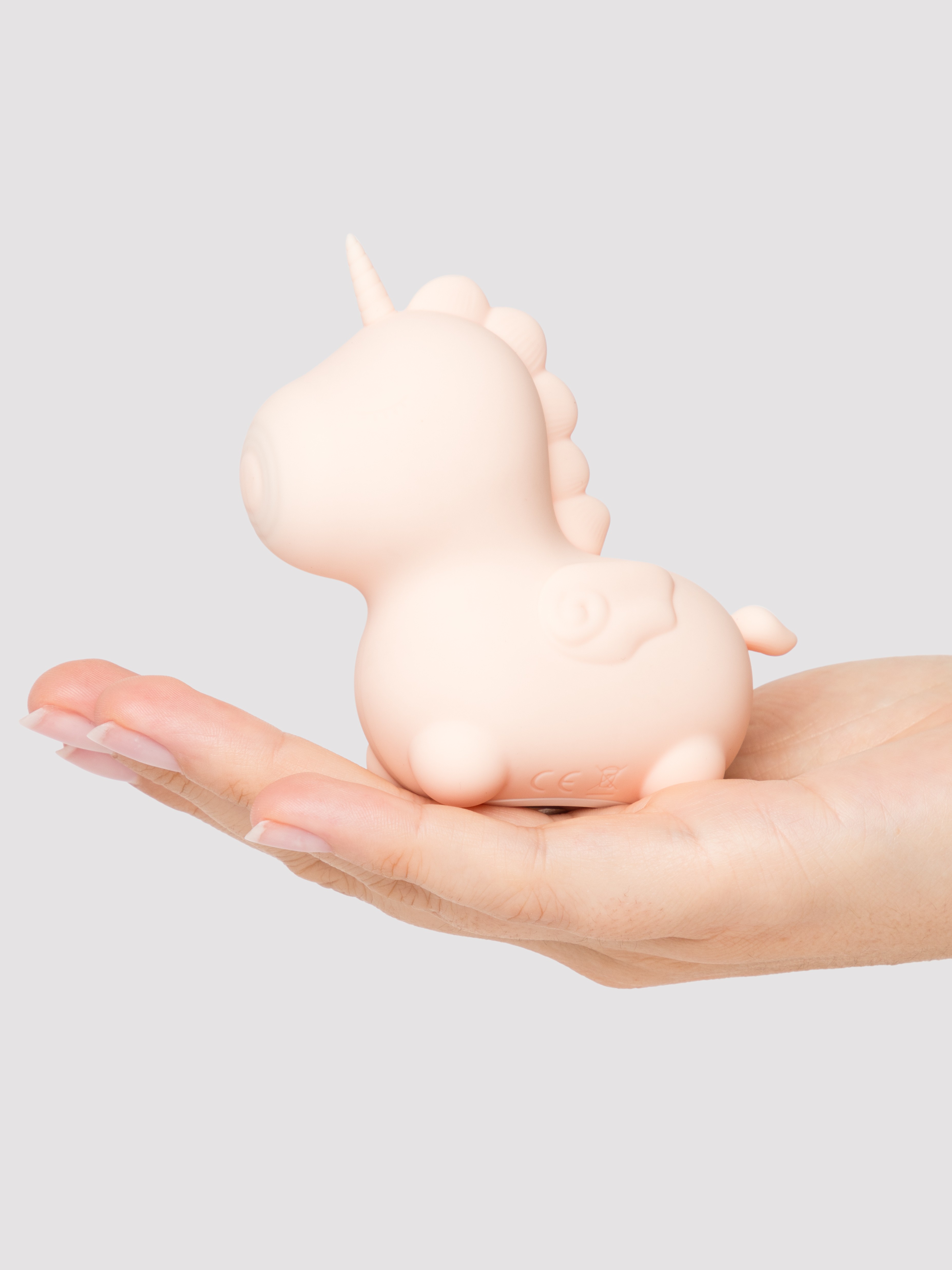 Unihorn Heart Throb Pulsing Clitoral Mini Vibrator, Pink, hi-res