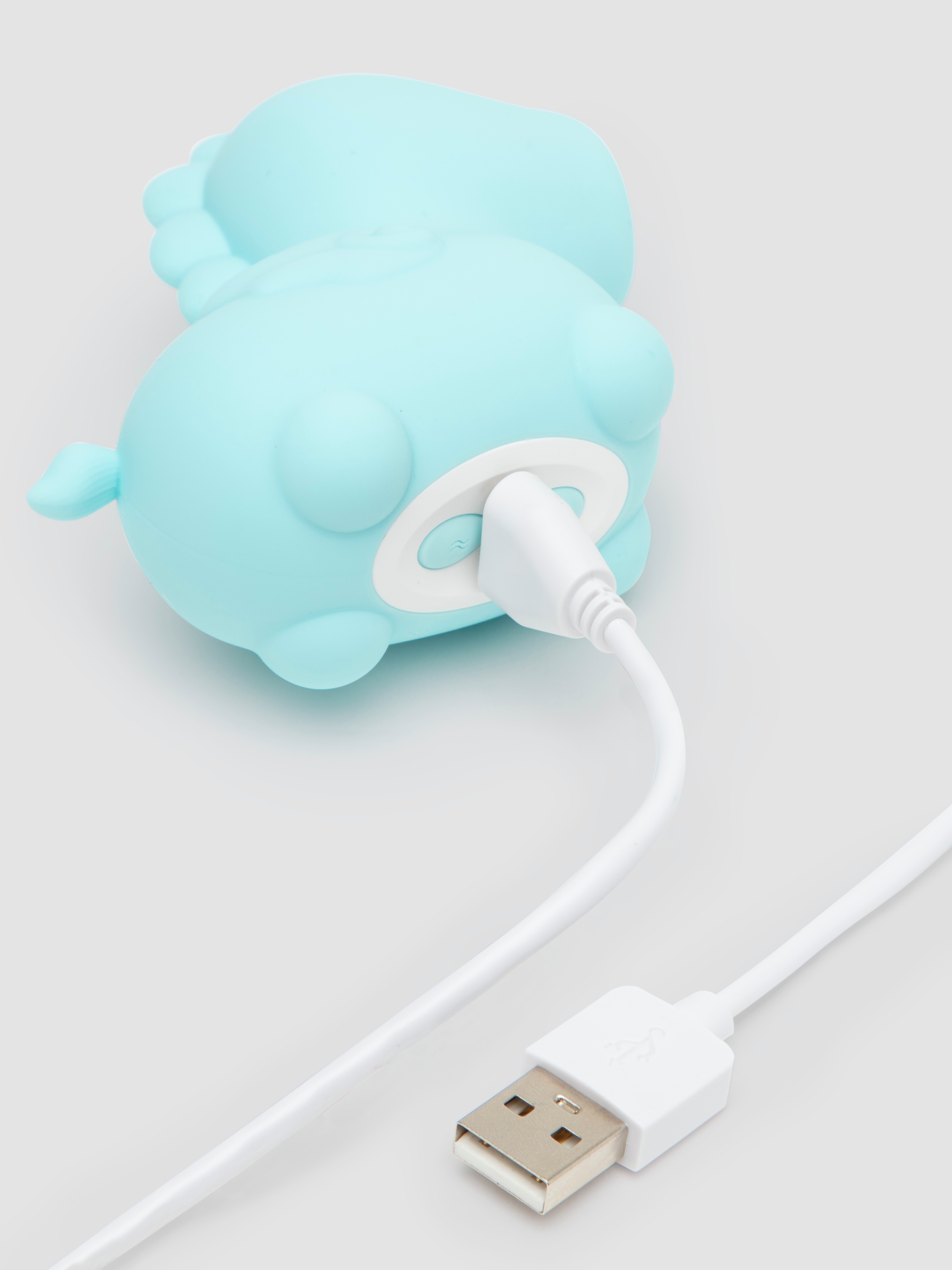 Unihorn Mount'n Peak Licking Clitoral Vibrator, Blue, hi-res