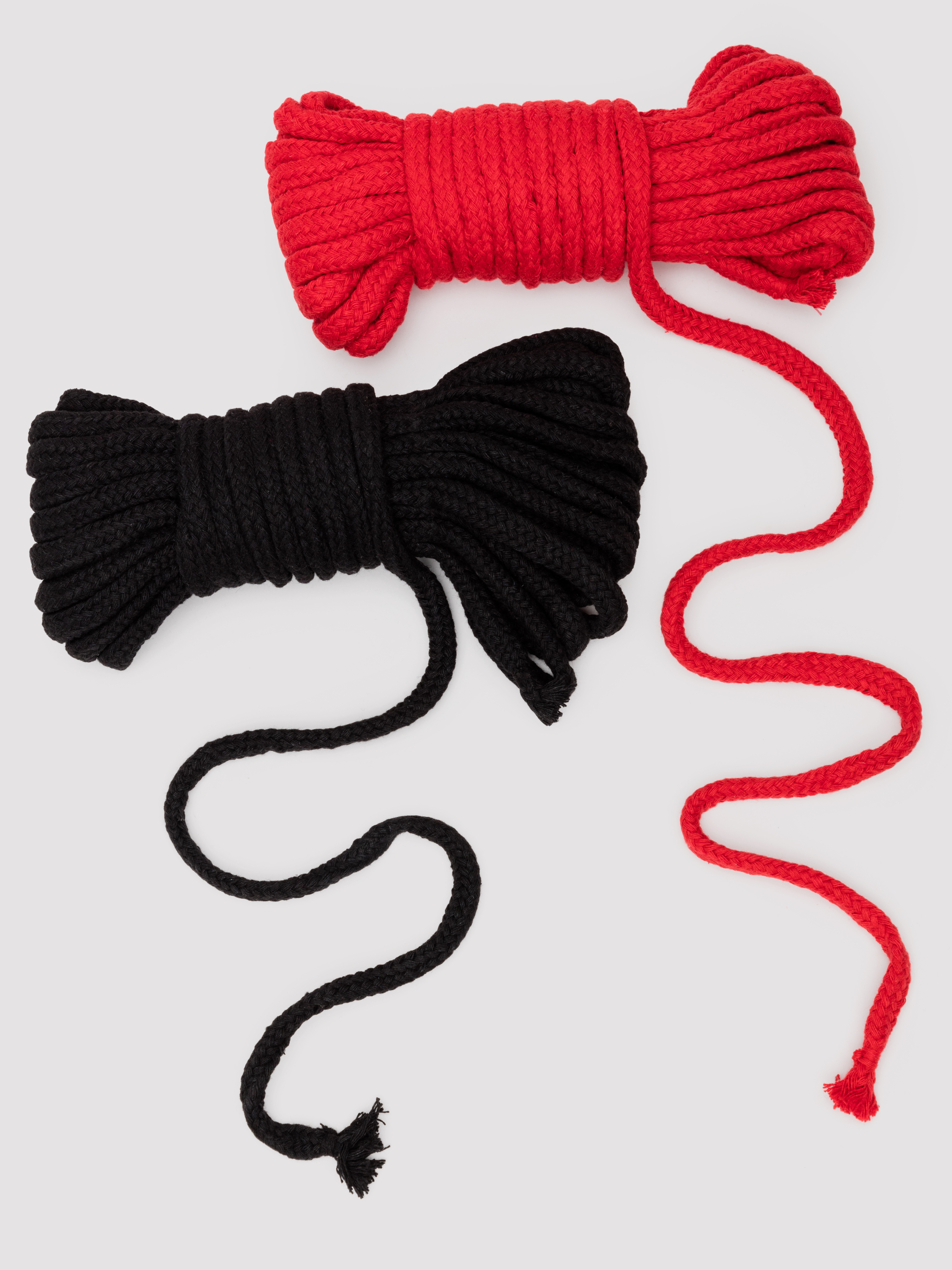 Bondage Boutique Soft Bondage Rope 10 Metre (2 Pack), Black, hi-res