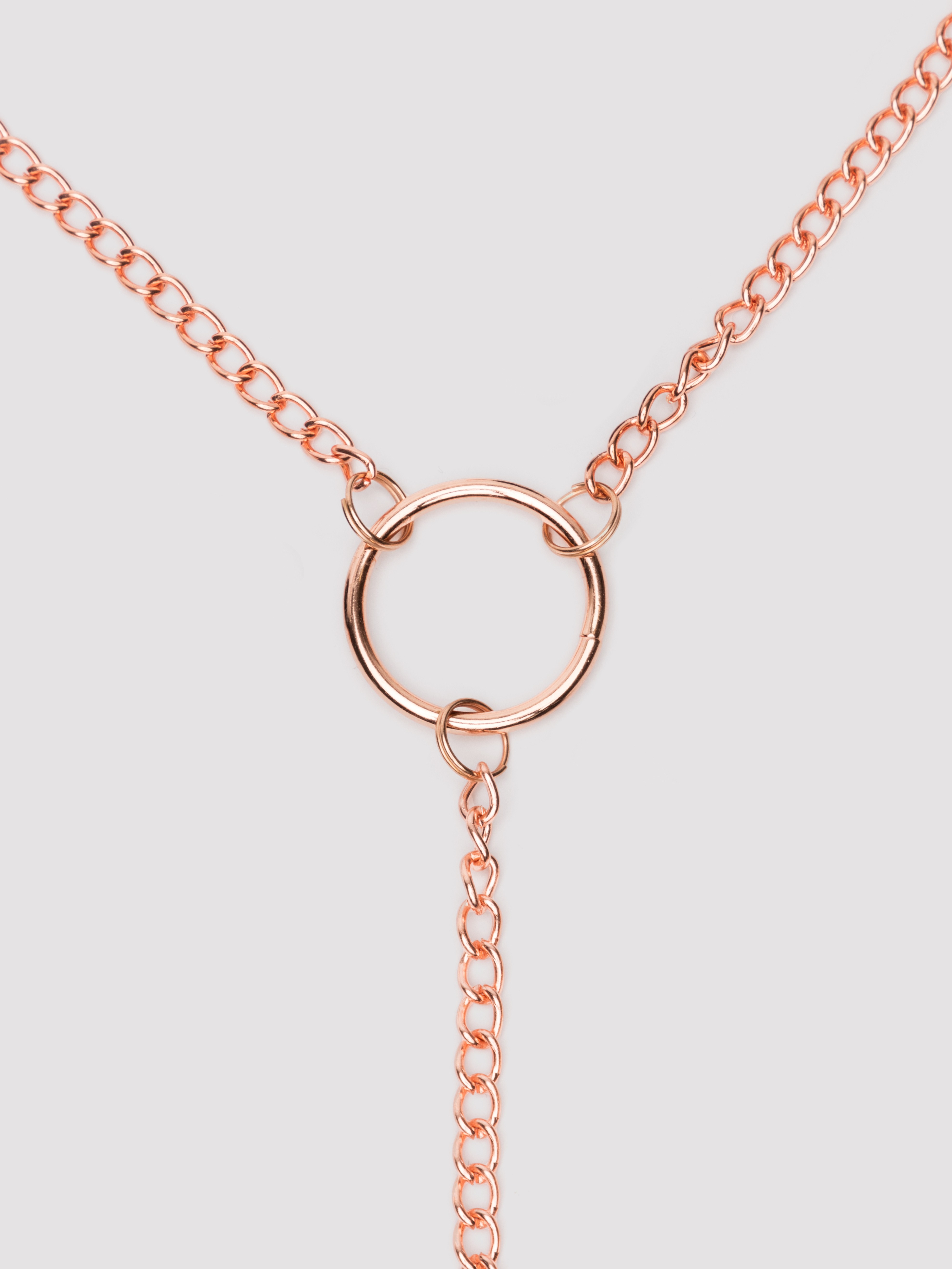 Bondage Boutique Rose Gold Nipple and Clit Clamps, Gold, hi-res