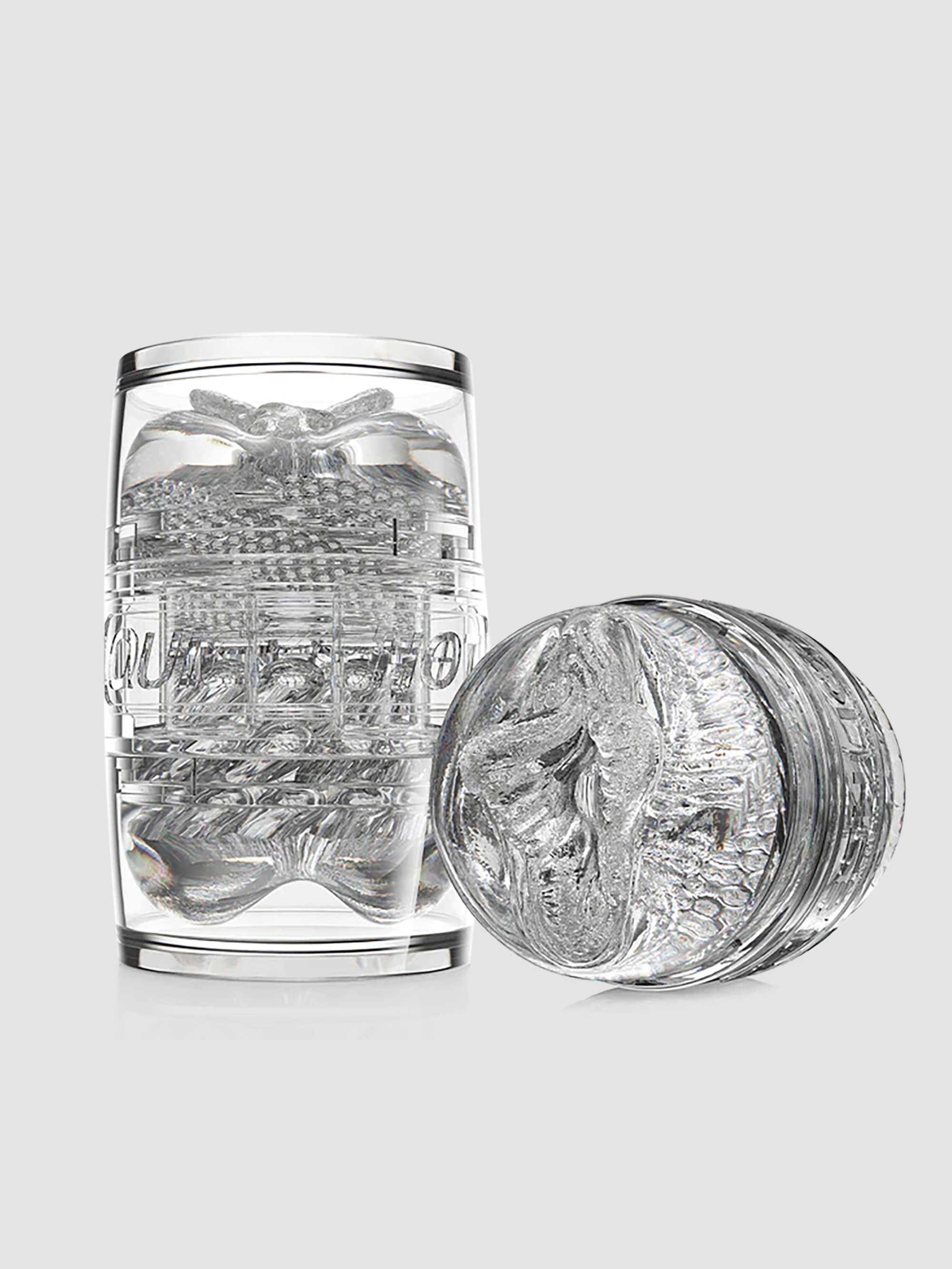 Fleshlight Mia Malkova Quickshot Textured Male Masturbator, Clear, hi-res