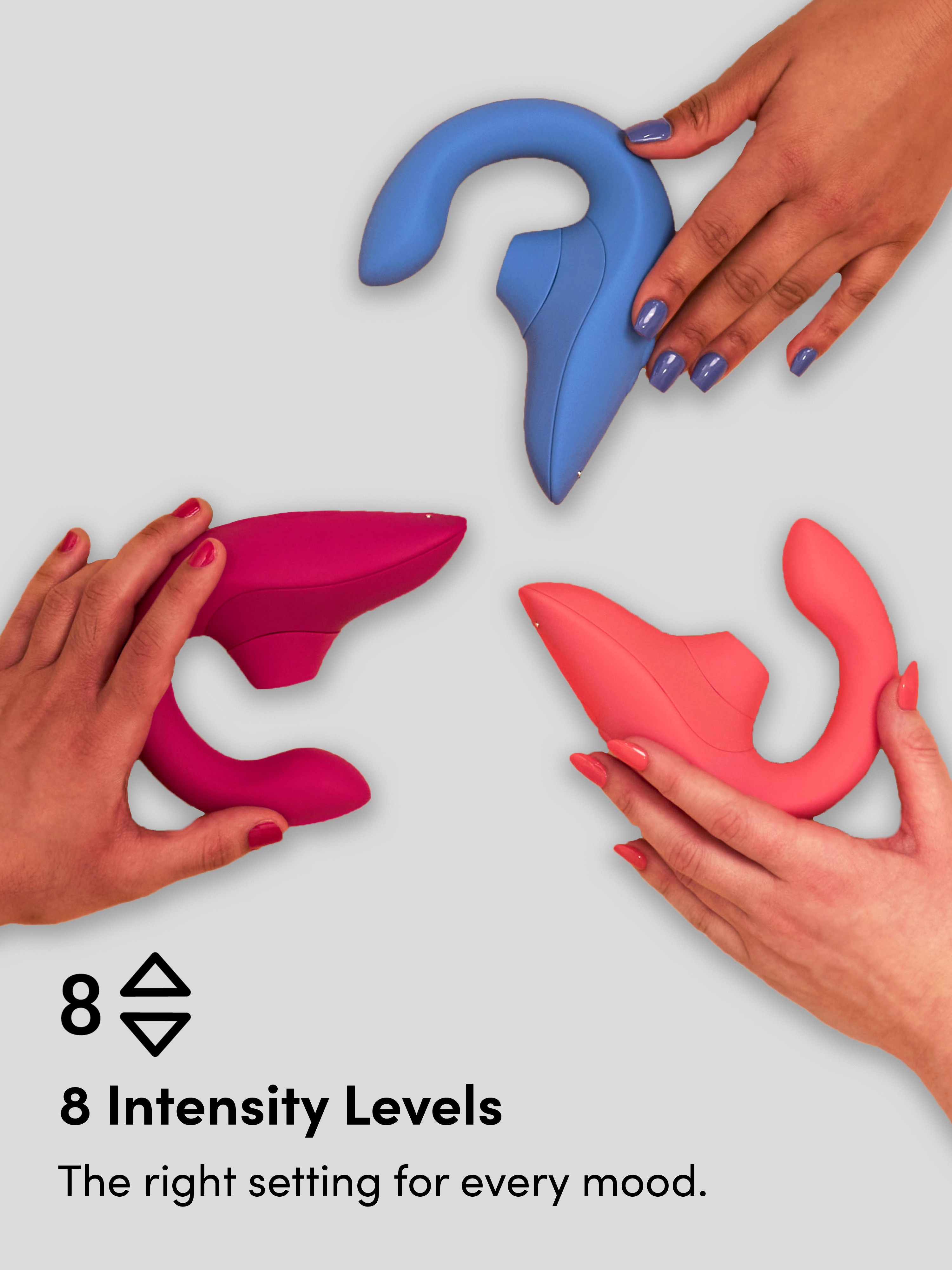 Womanizer Blend Rechargeable G-Spot and Clitoral Stimulator , Pink, hi-res