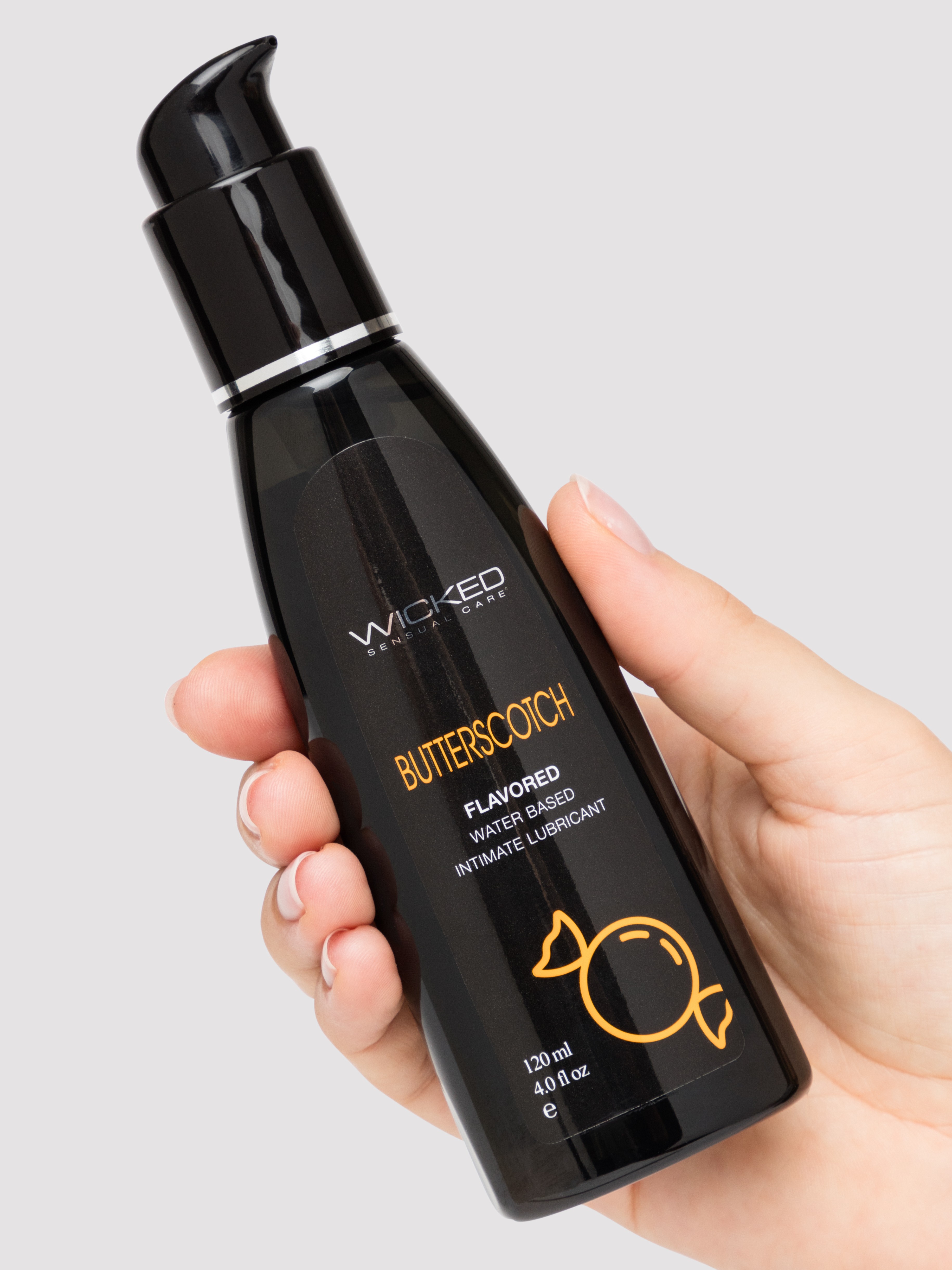 Wicked Sensual Butterscotch Flavoured Lubricant 120ml, , hi-res