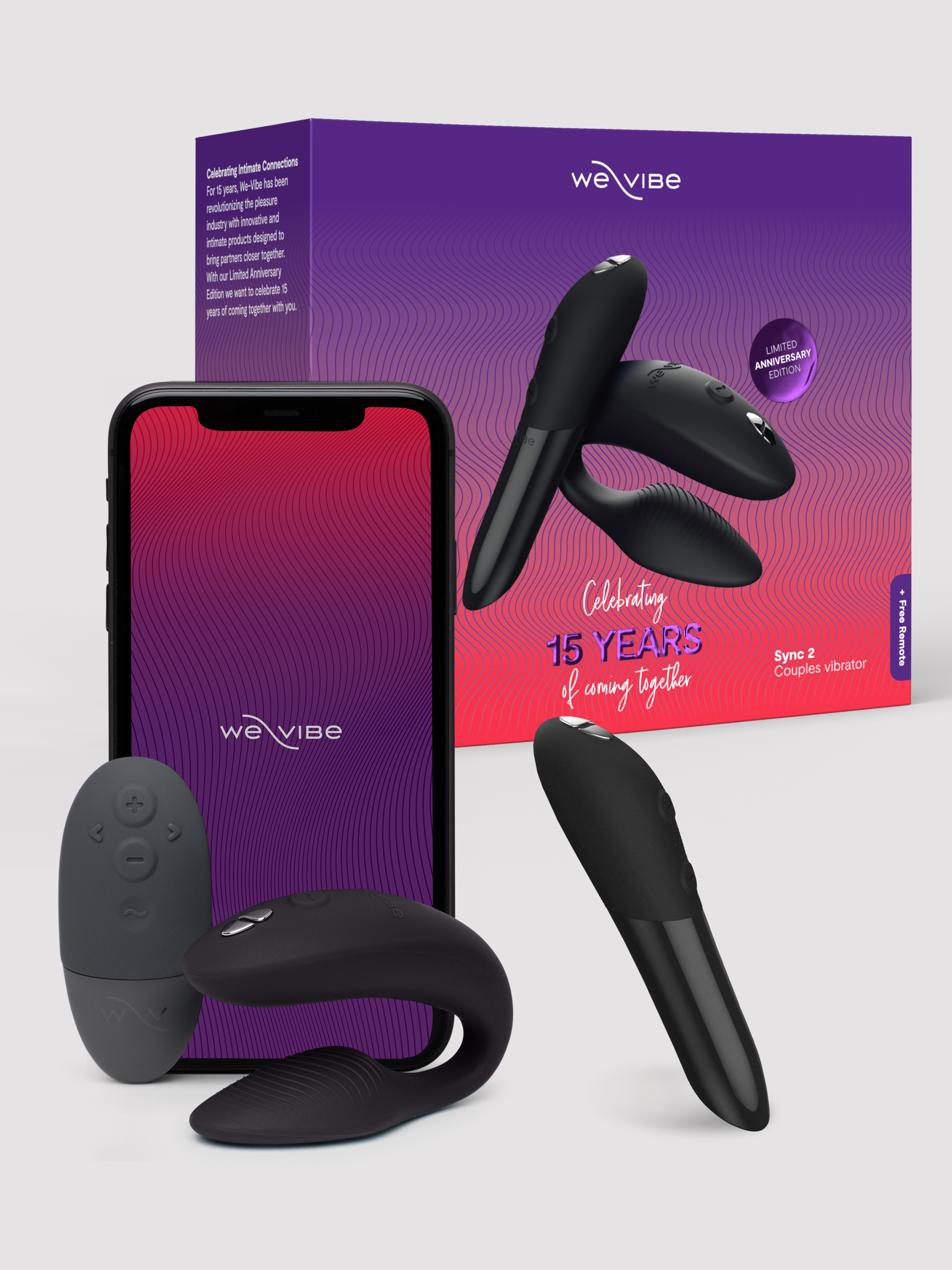 Image of We-Vibe 15 Year Anniversary Collection Box - Black