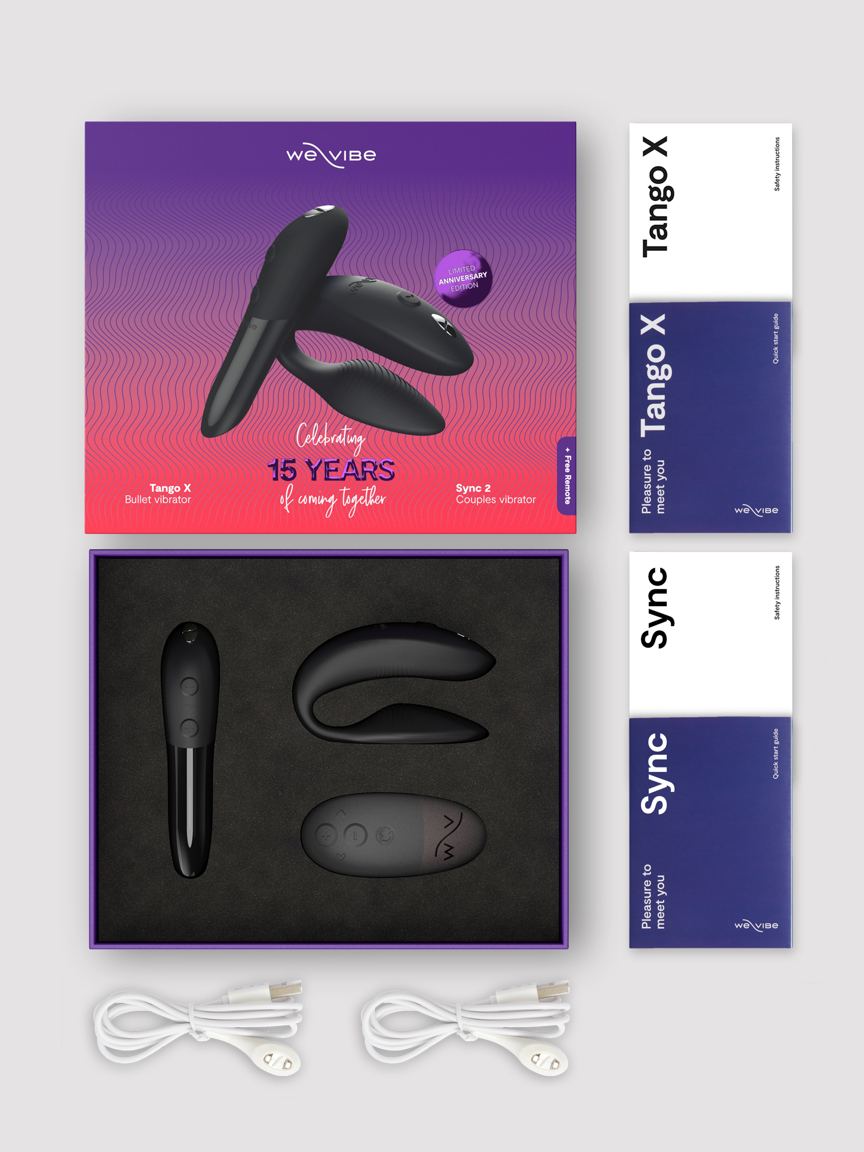 We-Vibe 15 Year Anniversary Collection Box, Black, hi-res