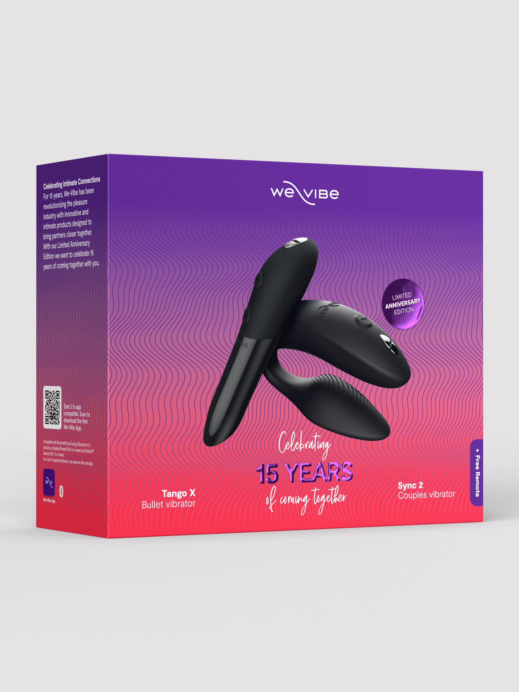 We-Vibe 15 Year Anniversary Collection Box, Black, hi-res