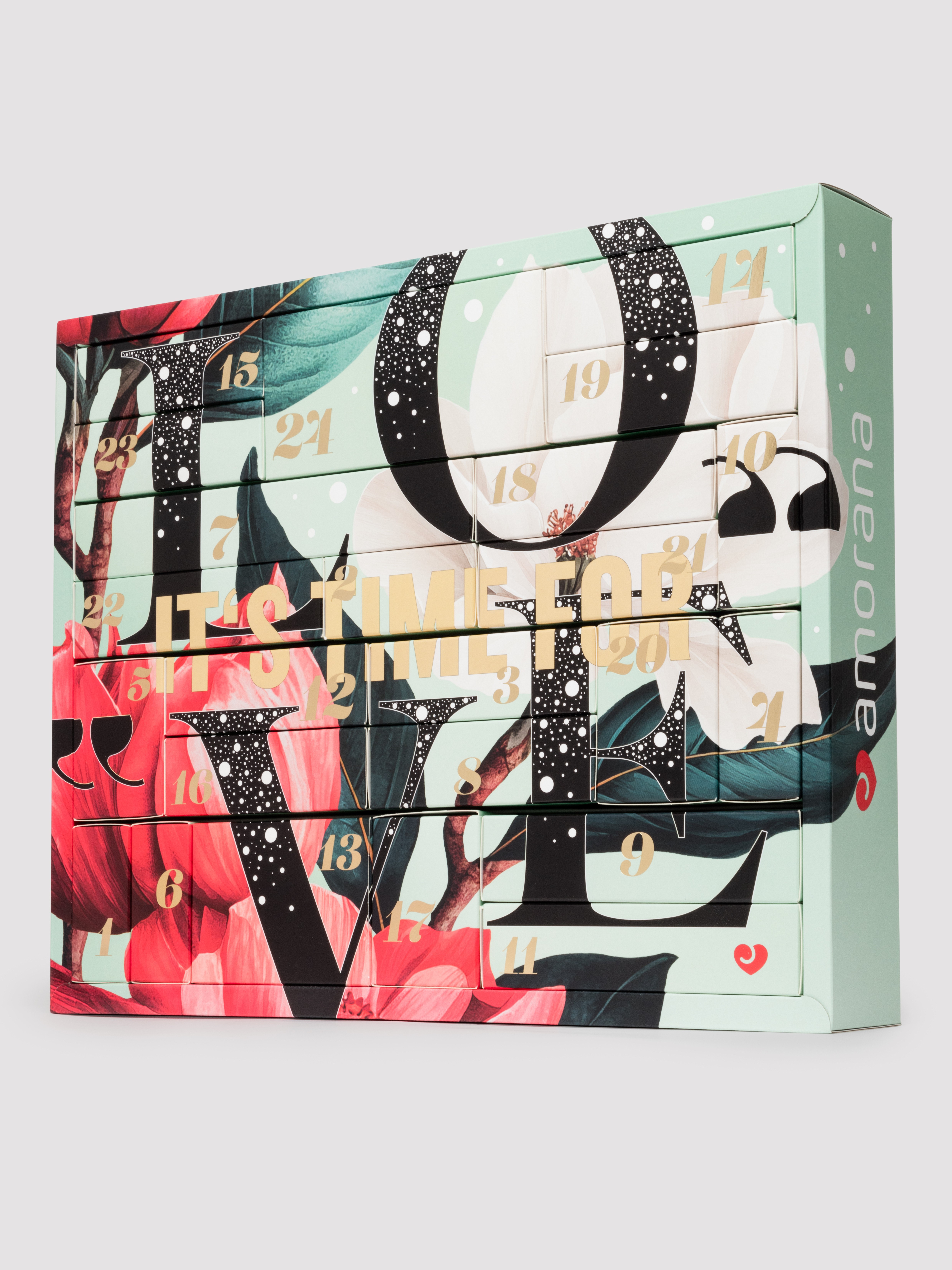 Amorana Classic Couple's Advent Calendar (24 Piece), Black, hi-res