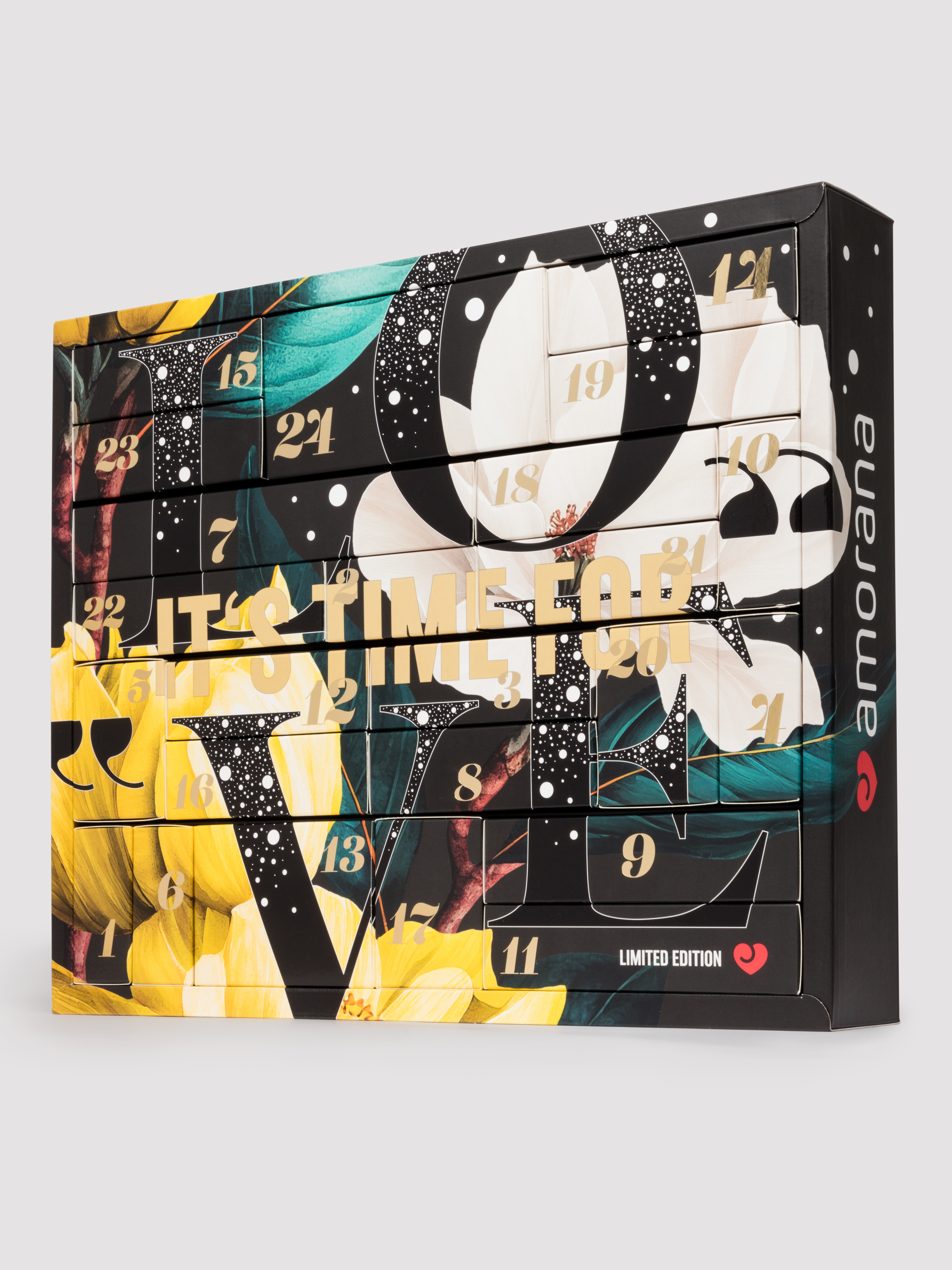 Amorana Deluxe Couple's Advent Calendar (24 Piece), Black, hi-res