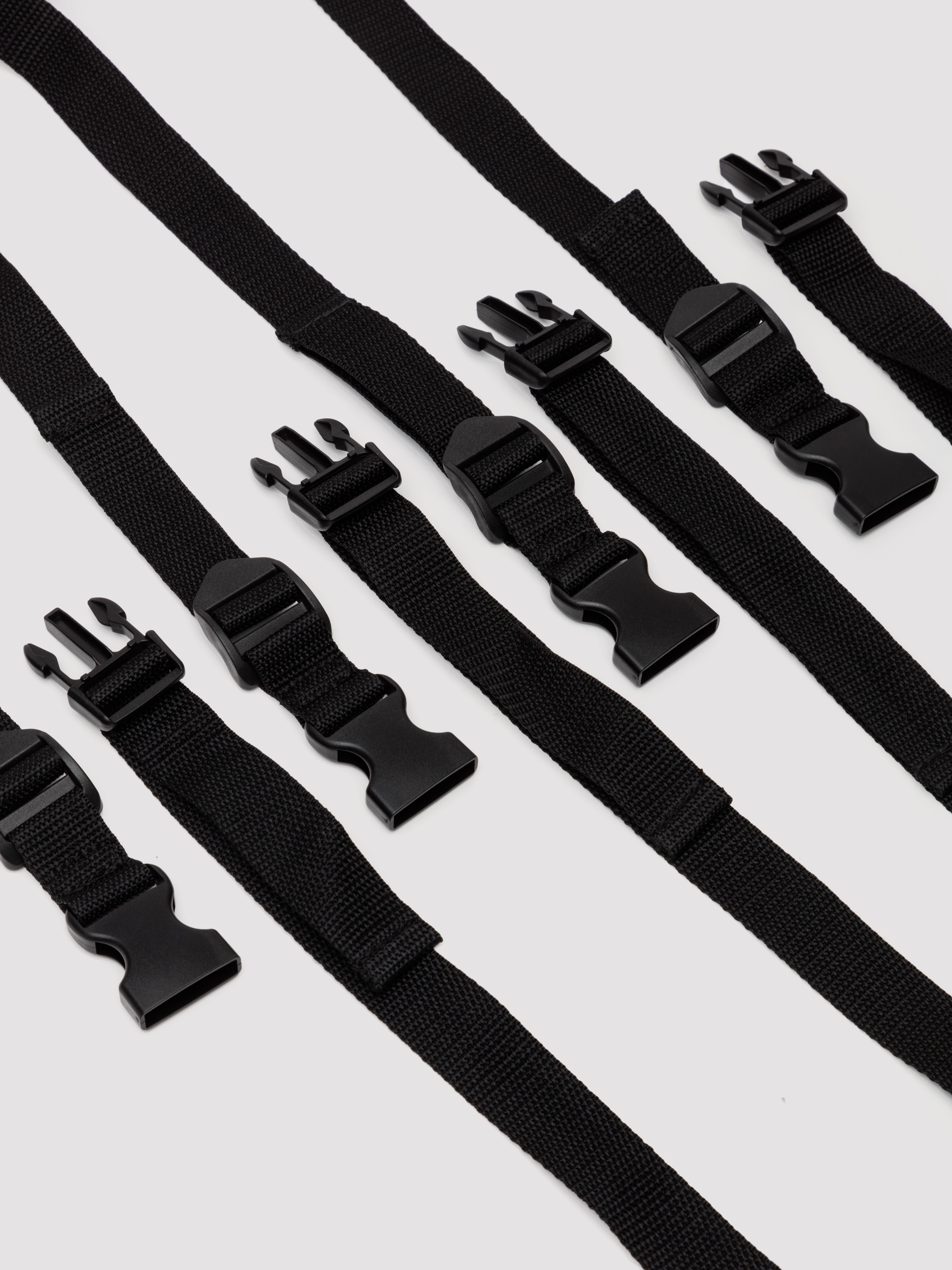 Bondage Boutique Under Mattress Spreader Restraint  , Black, hi-res