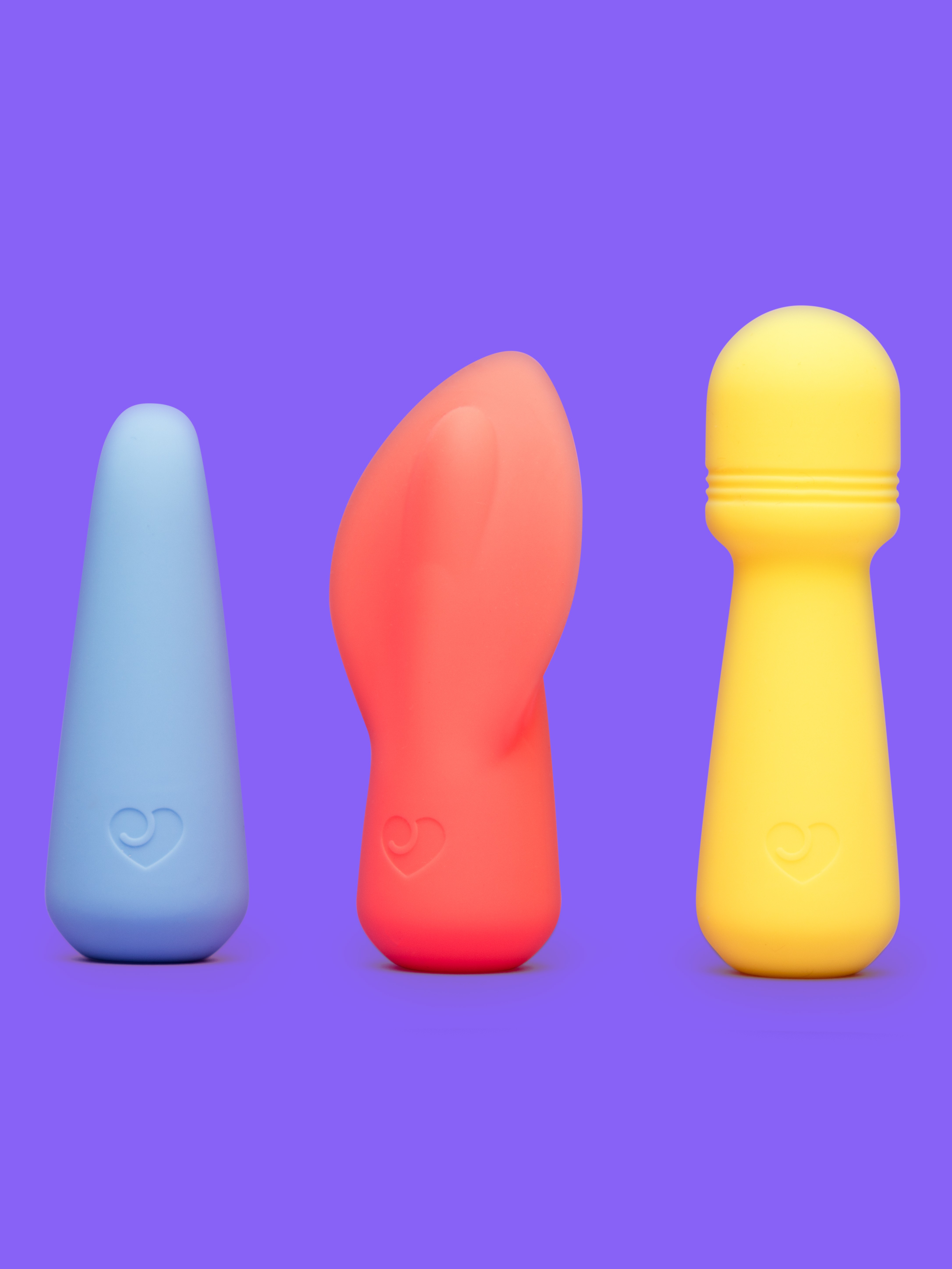 Image of Lovehoney mon ami Trio of Vibrating Massagers - Blue