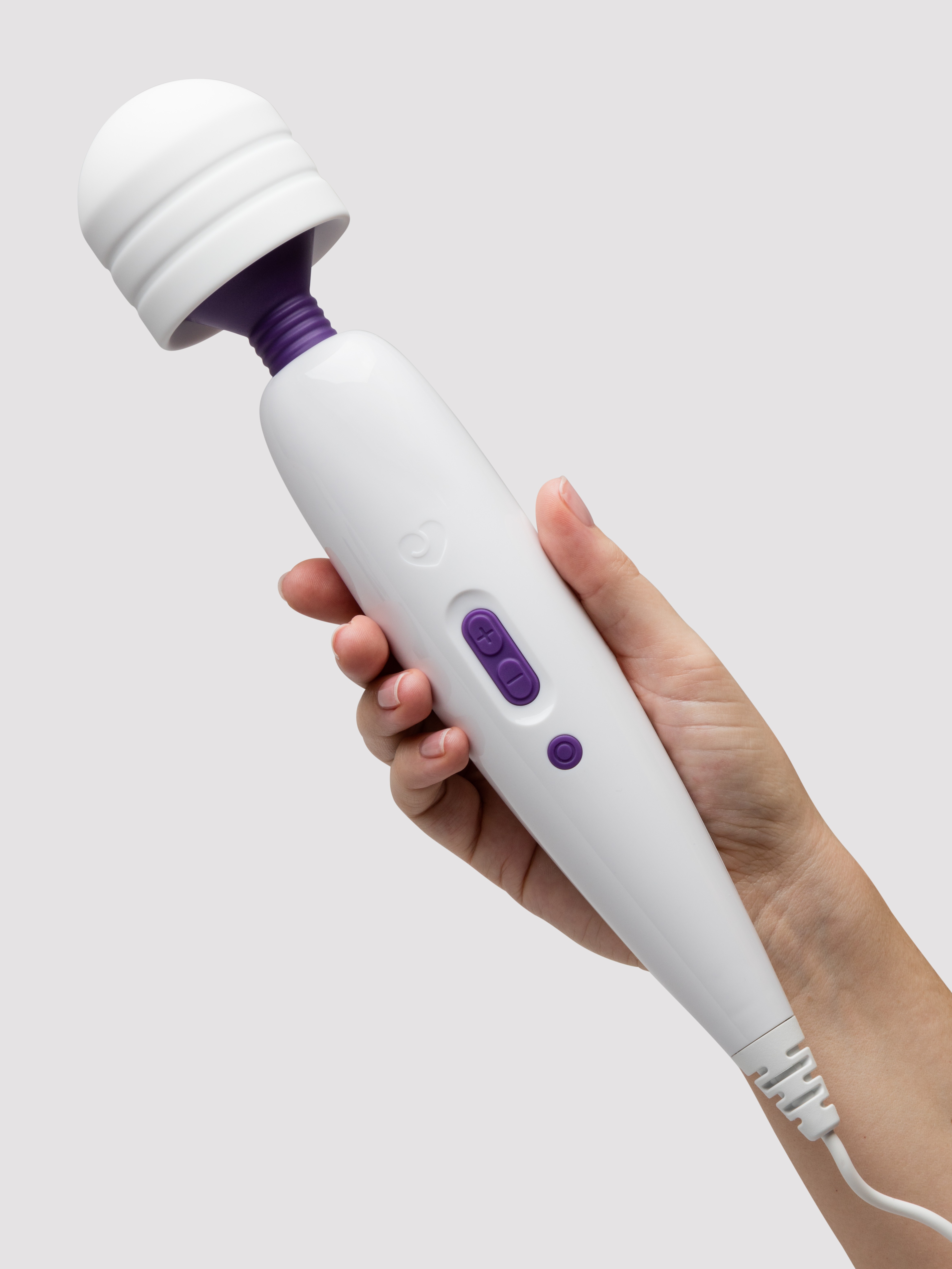 Lovehoney Classic Wand 2.0 Extra Powerful Multispeed Massage Vibrator, White, hi-res