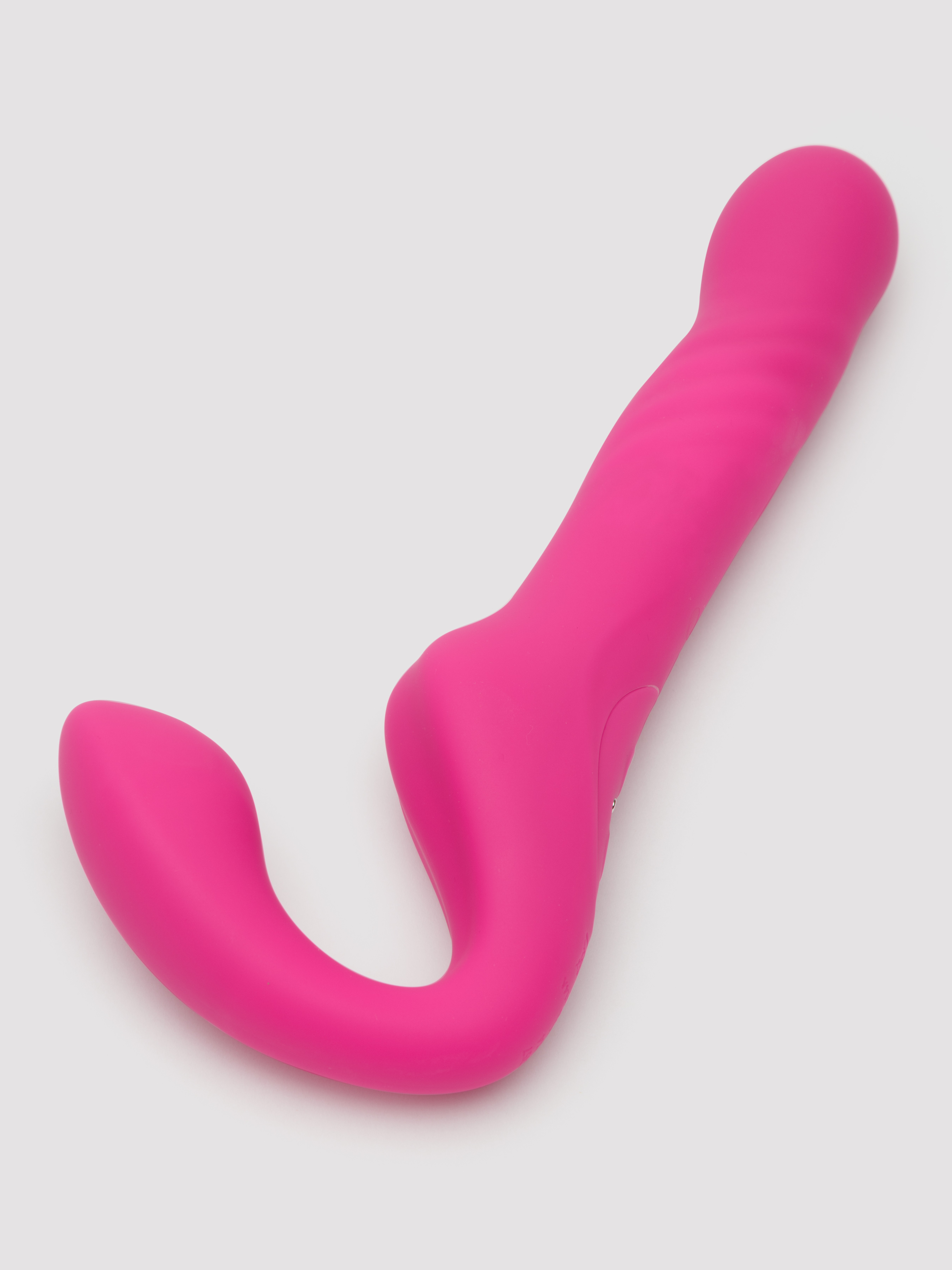 Lovehoney Double Vision Remote Control Thrusting Strapless Strap-on, Pink, hi-res