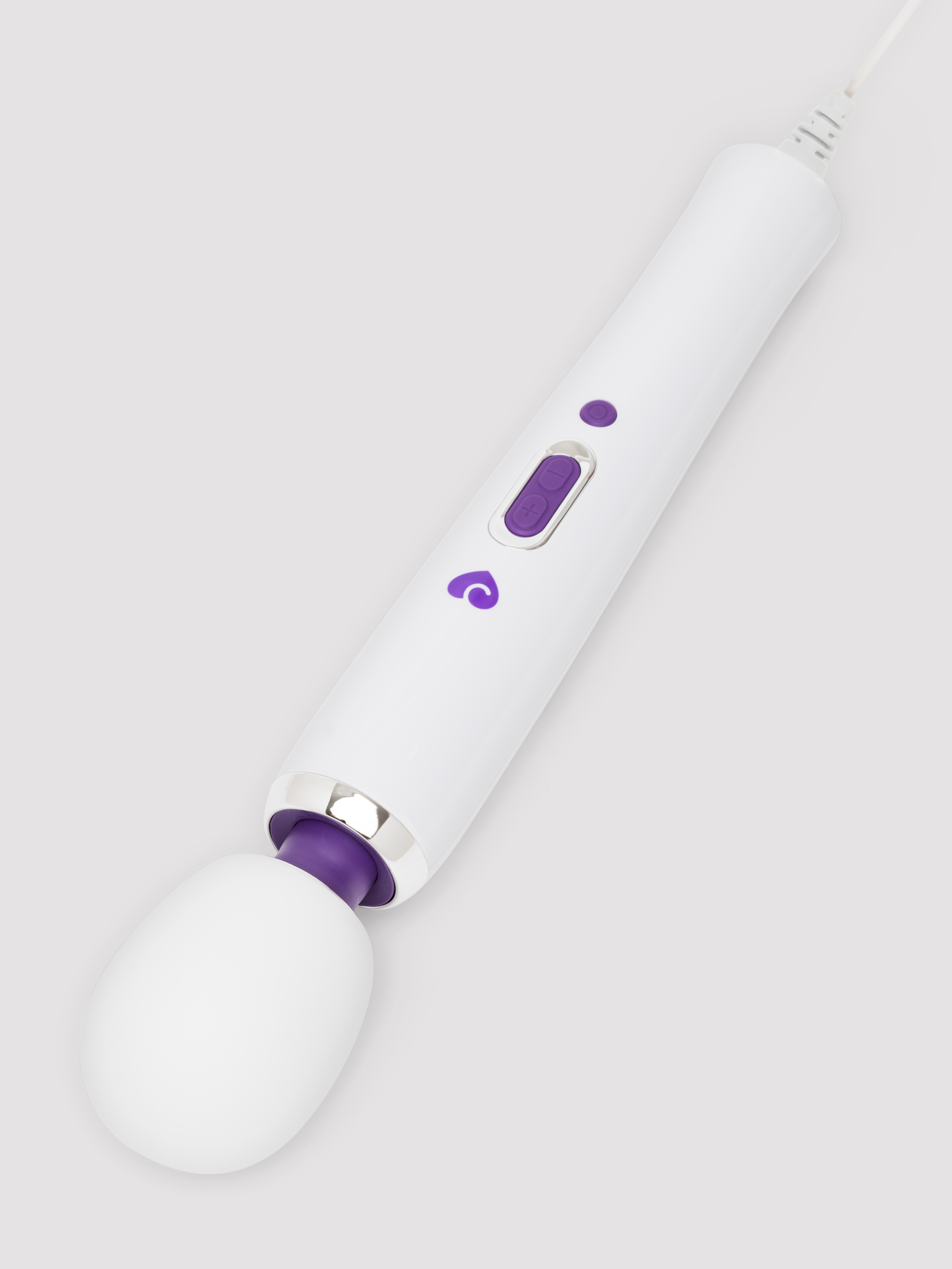 Lovehoney Deluxe Extra Powerful Wand Vibrator 2.0, White, hi-res