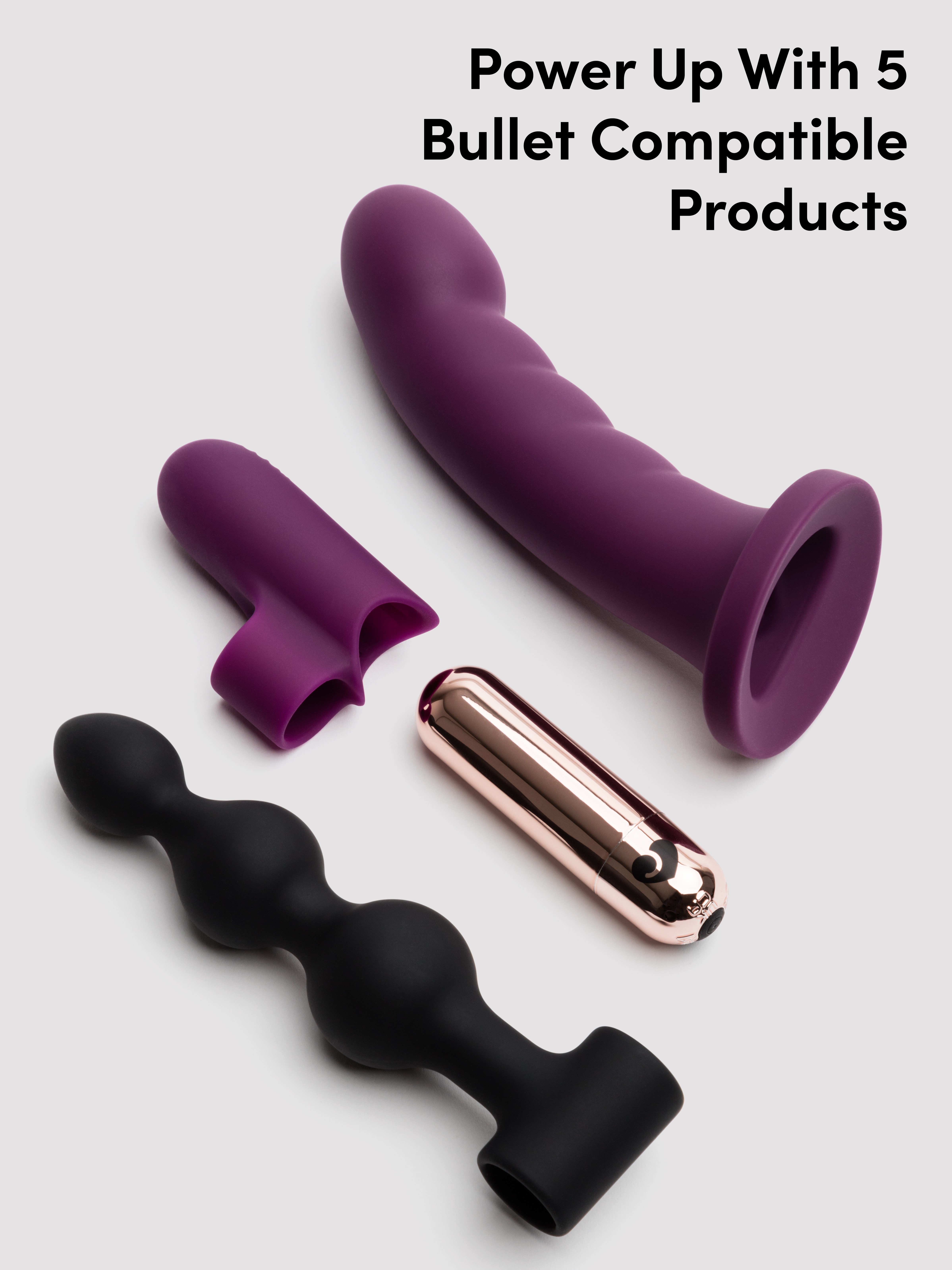 Lovehoney Indulge Sex Toy Gift Set (12 piece), Purple, hi-res