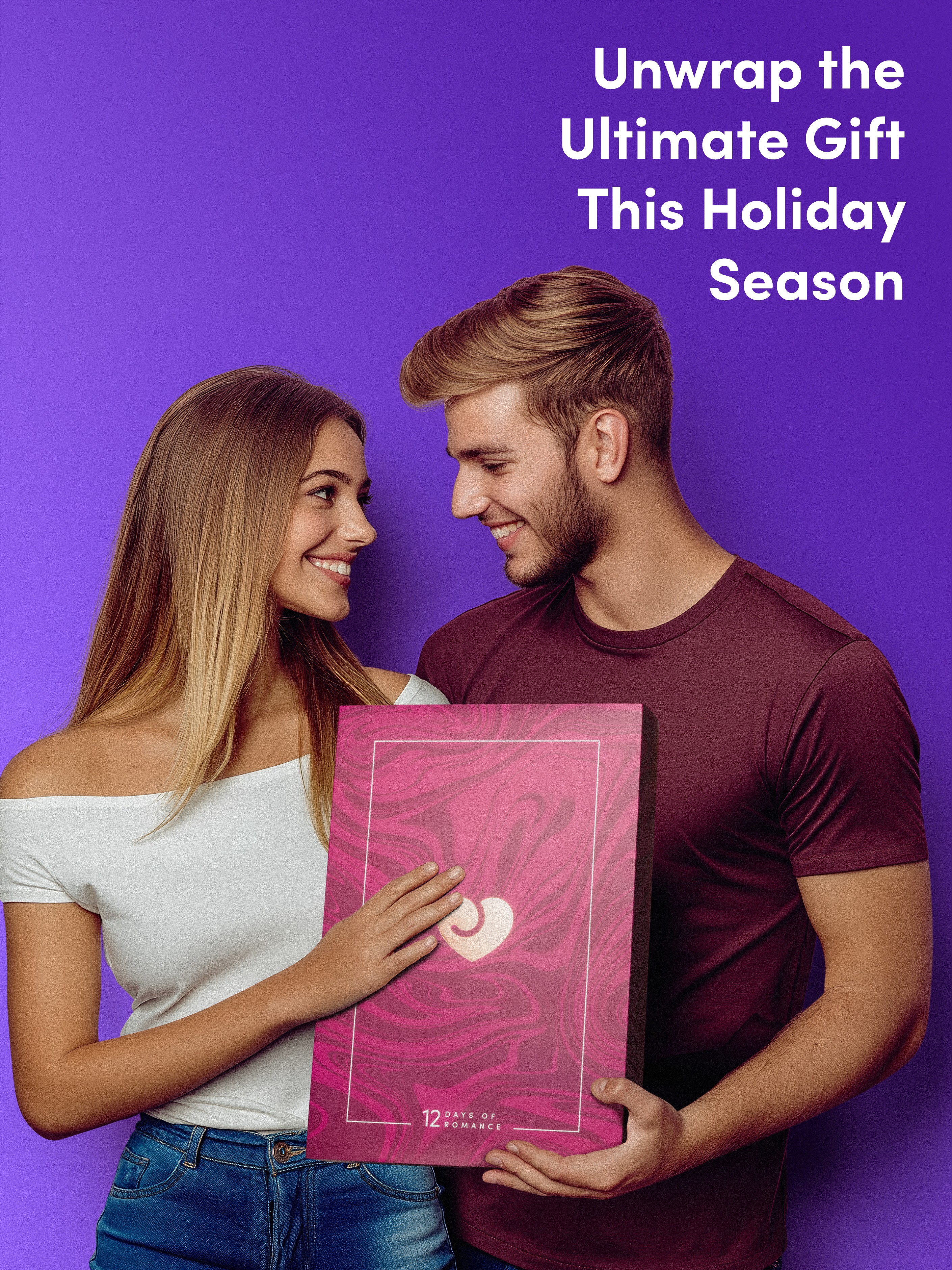 Lovehoney 12 Days of Romance Sex Toy Gift Set (12 Piece), Pink, vanilla