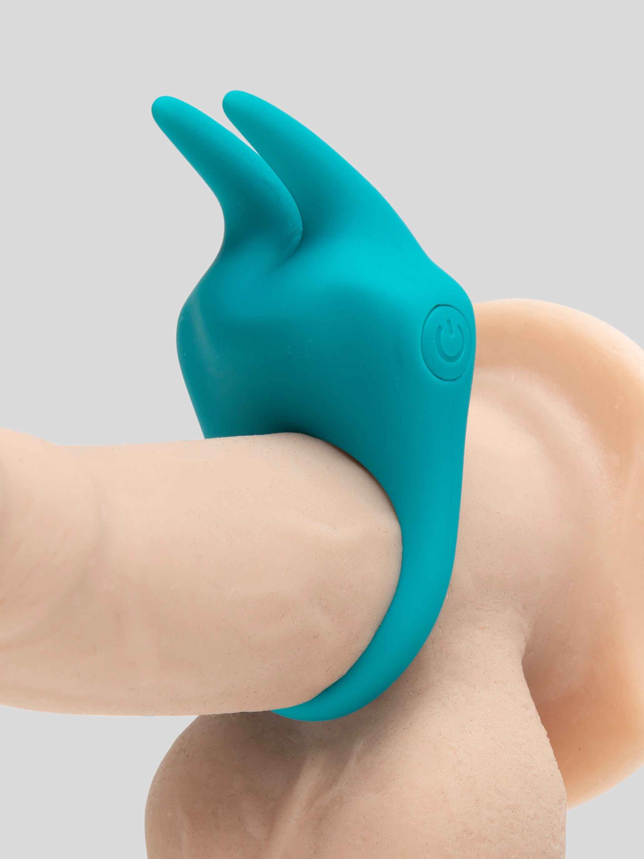 Lovehoney Ignite 20 Function Vibrating Rabbit Love Ring, Blue, hi-res