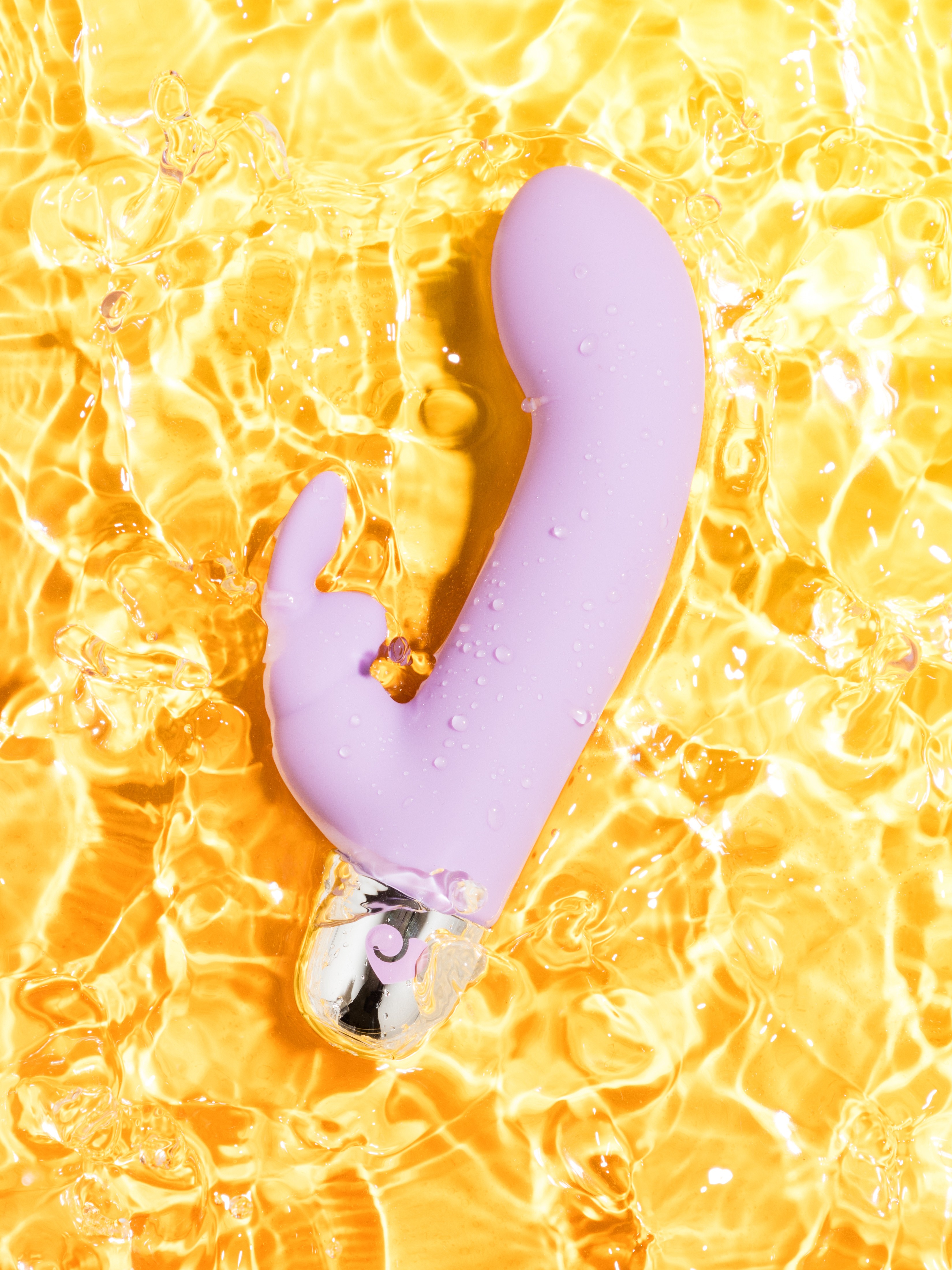 Lovehoney Frisky 10 Function Silicone Rabbit Vibrator, Purple, hi-res